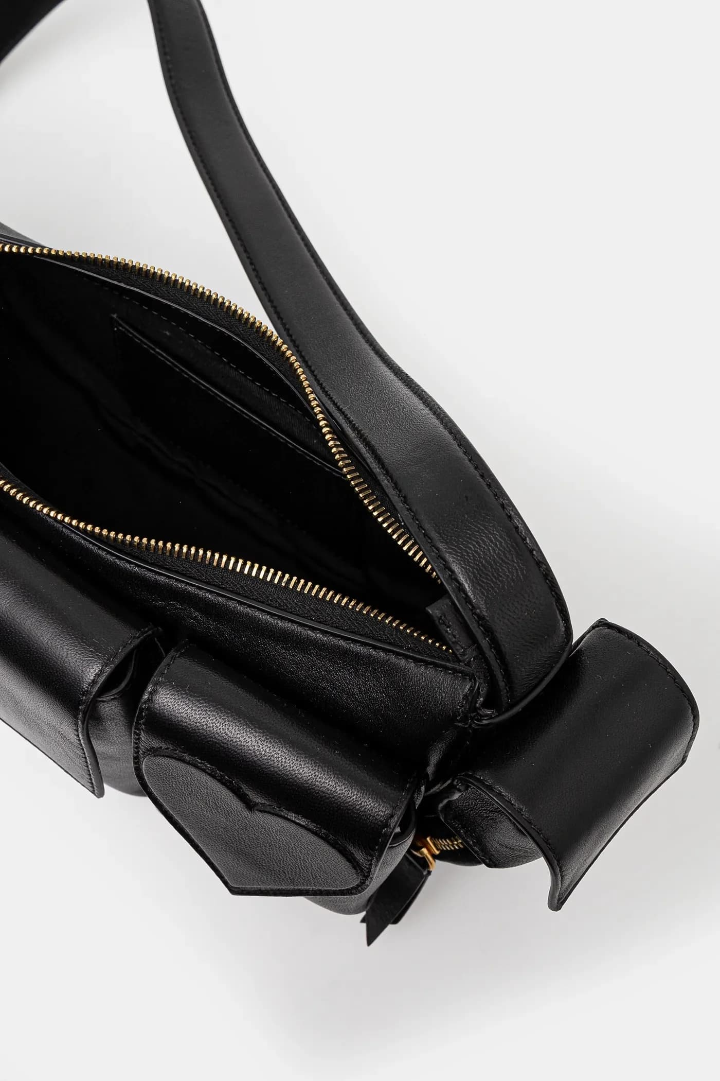 Кожаная суперкарманная сумка - фото 6