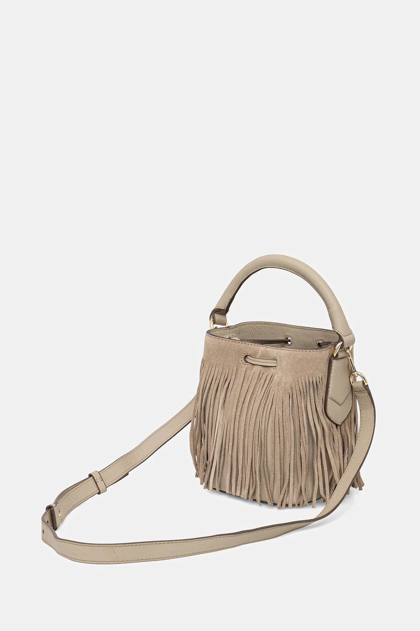 Кожаная сумка Lenah S Bucket FR - фото 3