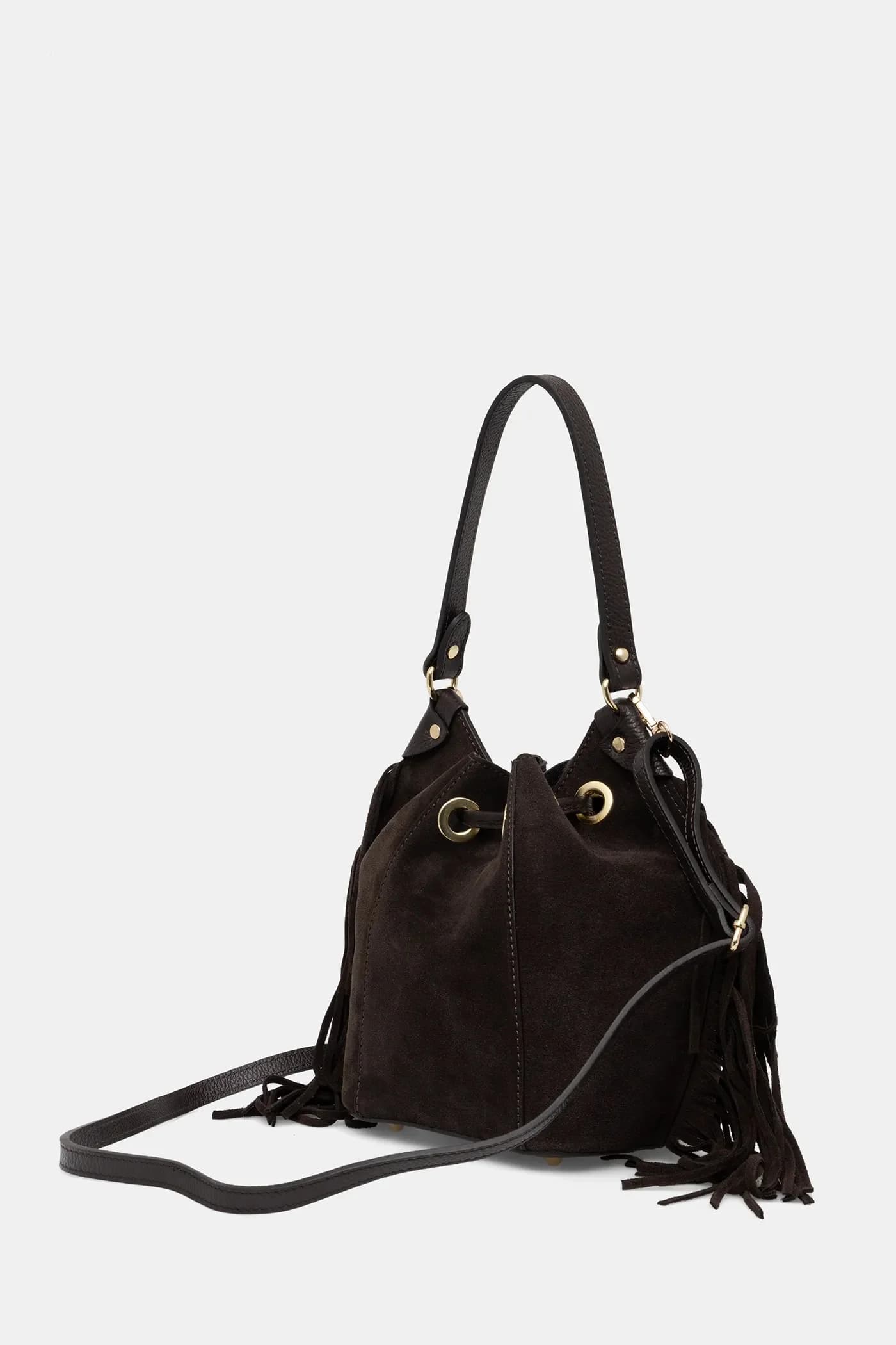 Замшевая сумочка - фото 3