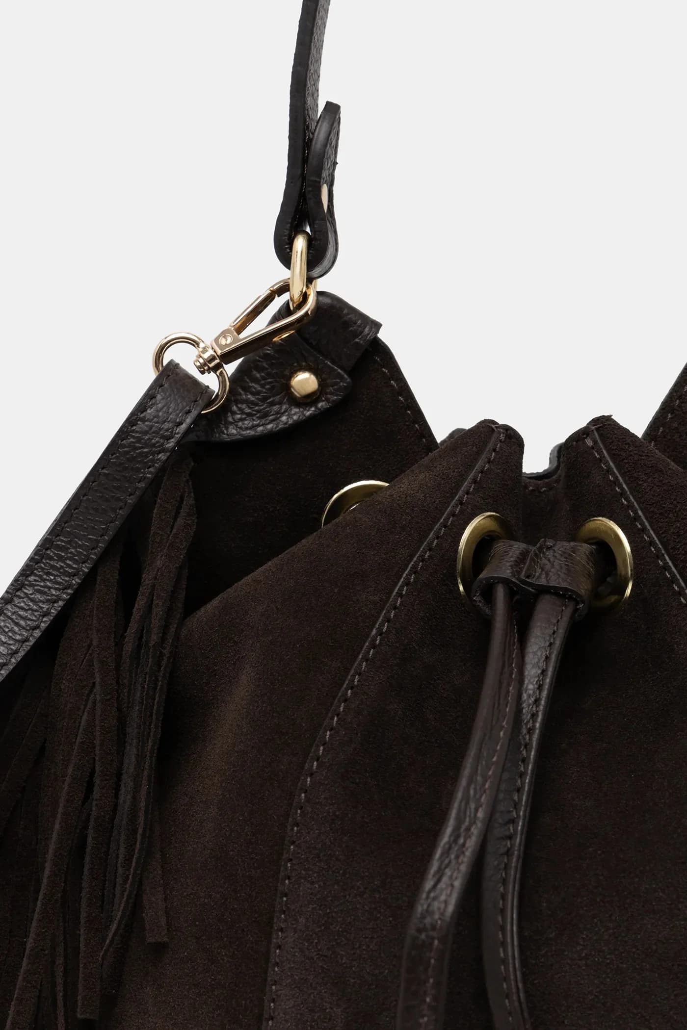 Замшевая сумочка - фото 4