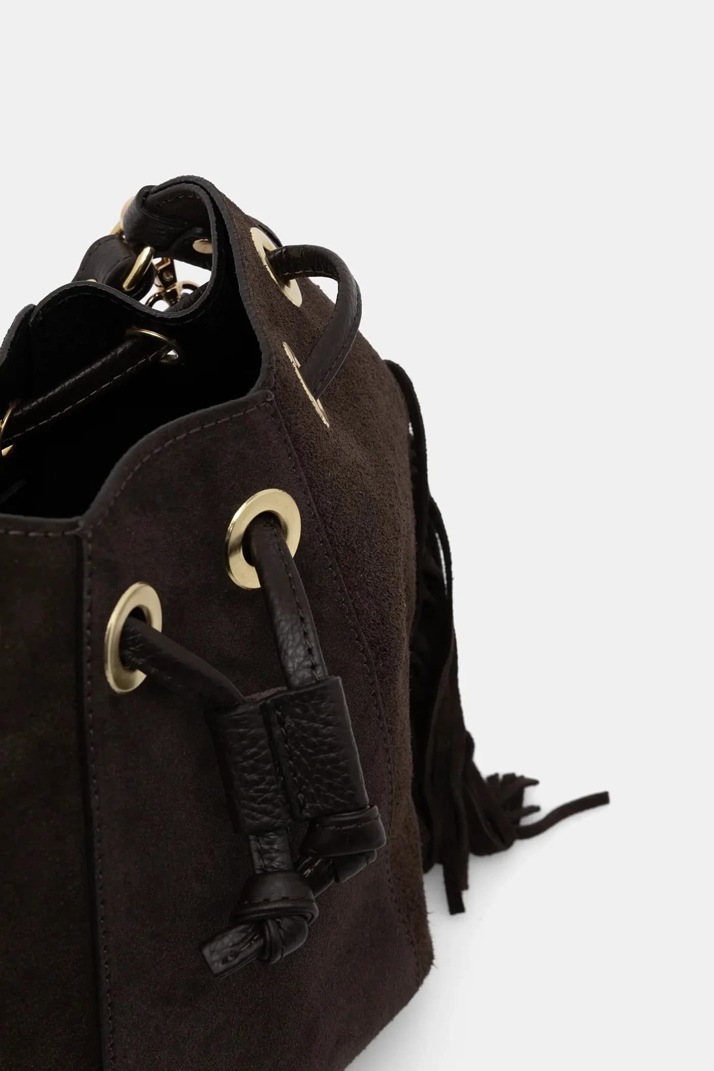 Замшевая сумочка - фото 5