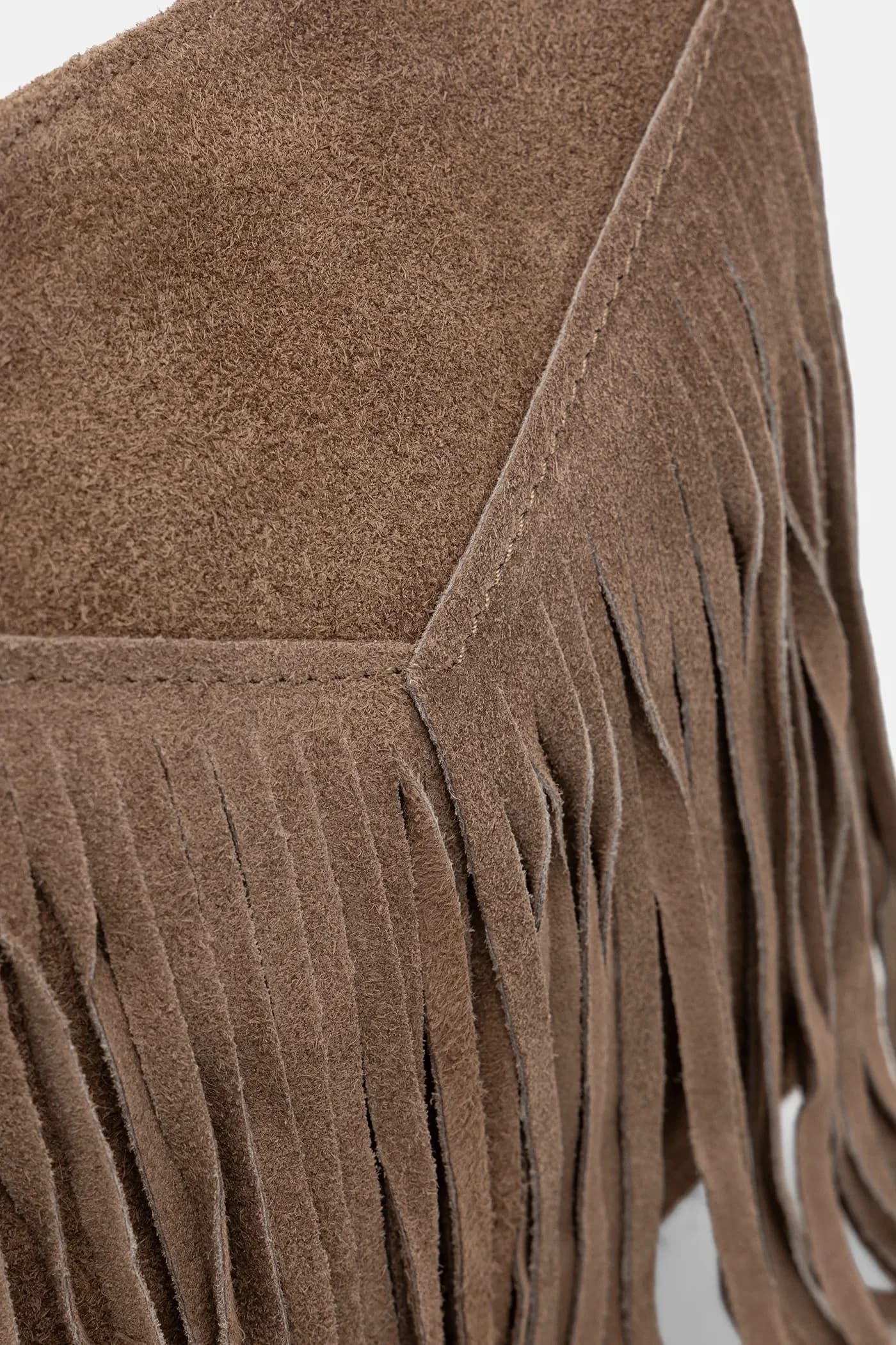 Замшевая сумочка - фото 4