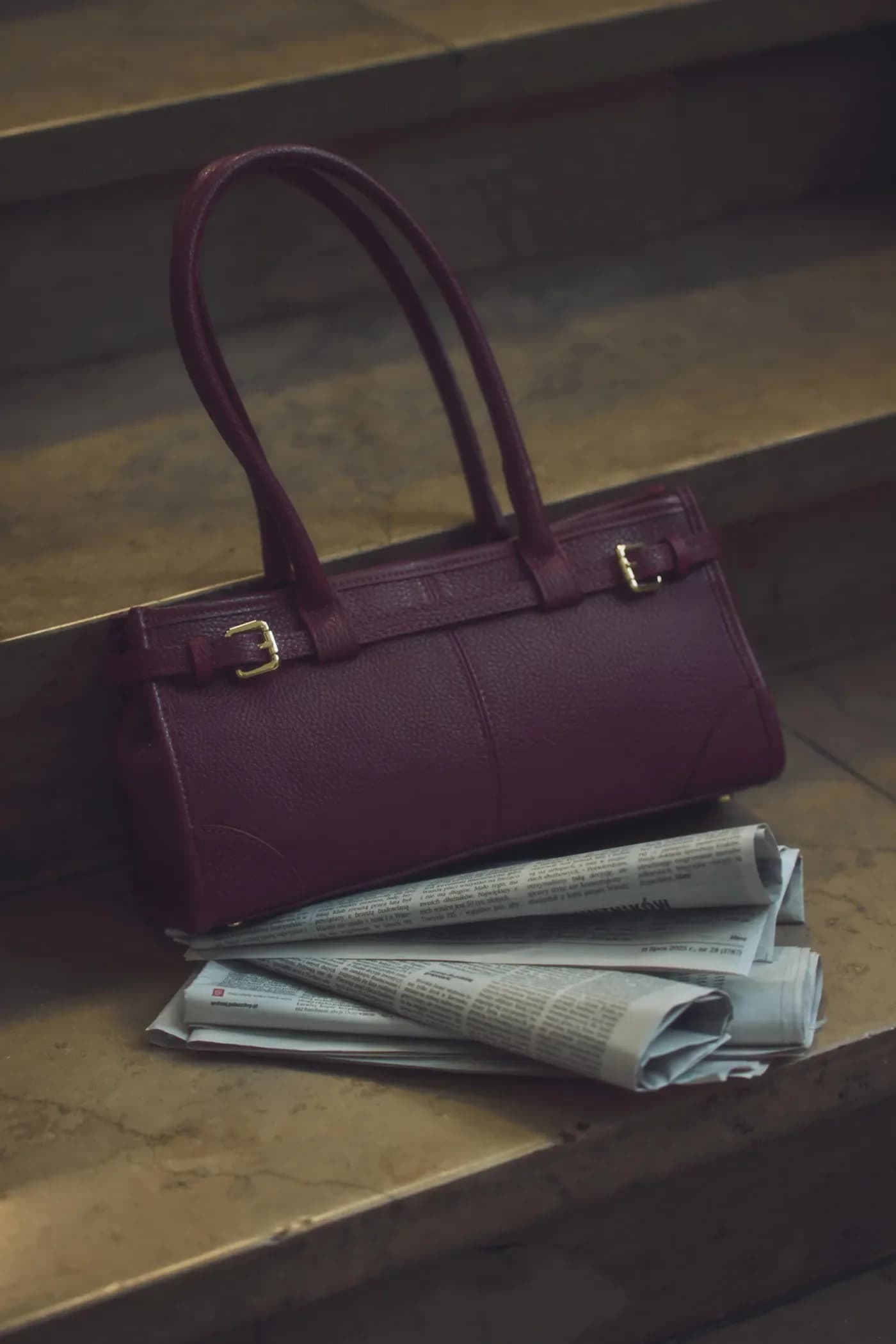 Кожаная сумочка