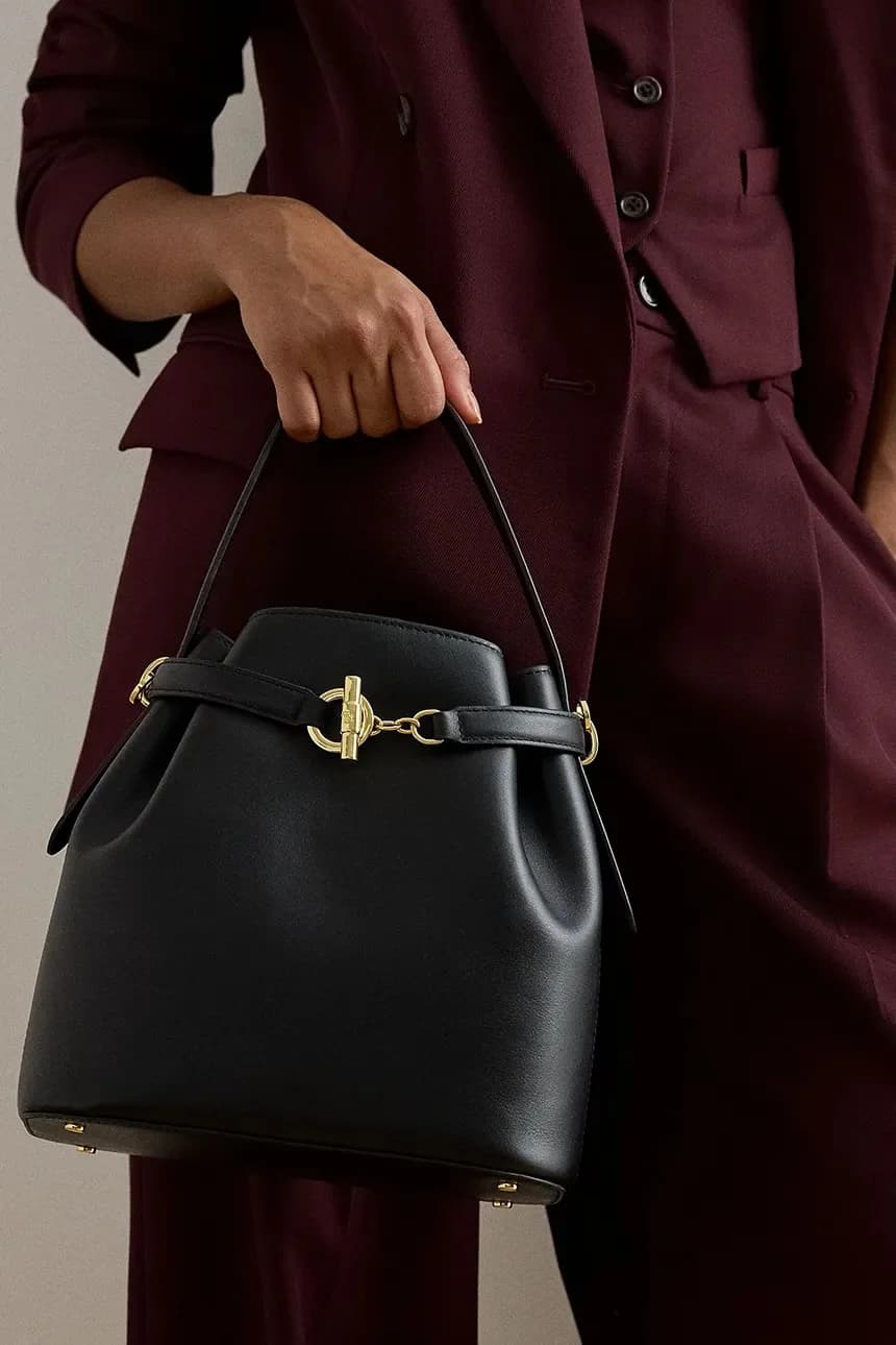 Кожаная сумочка - фото 7