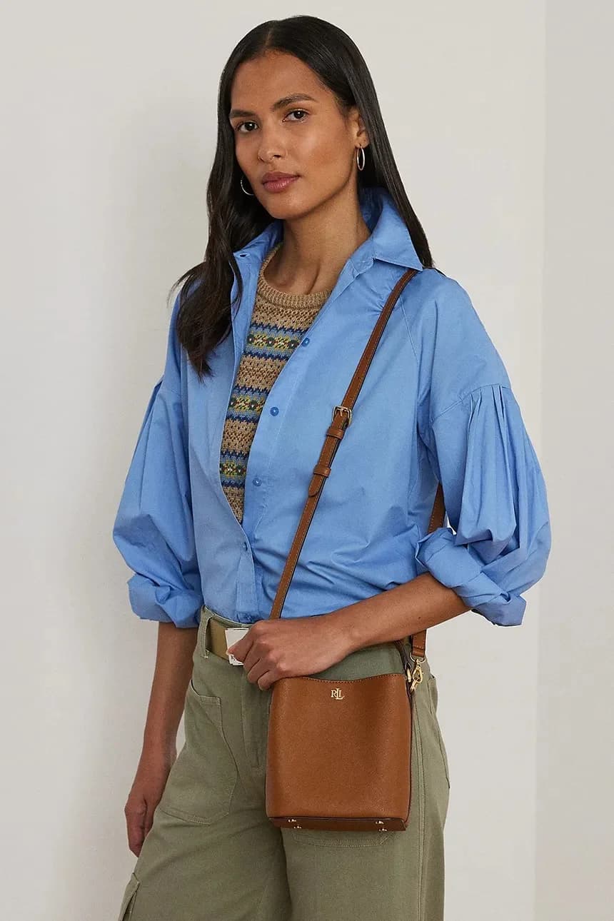 Кожаная сумочка - фото 6