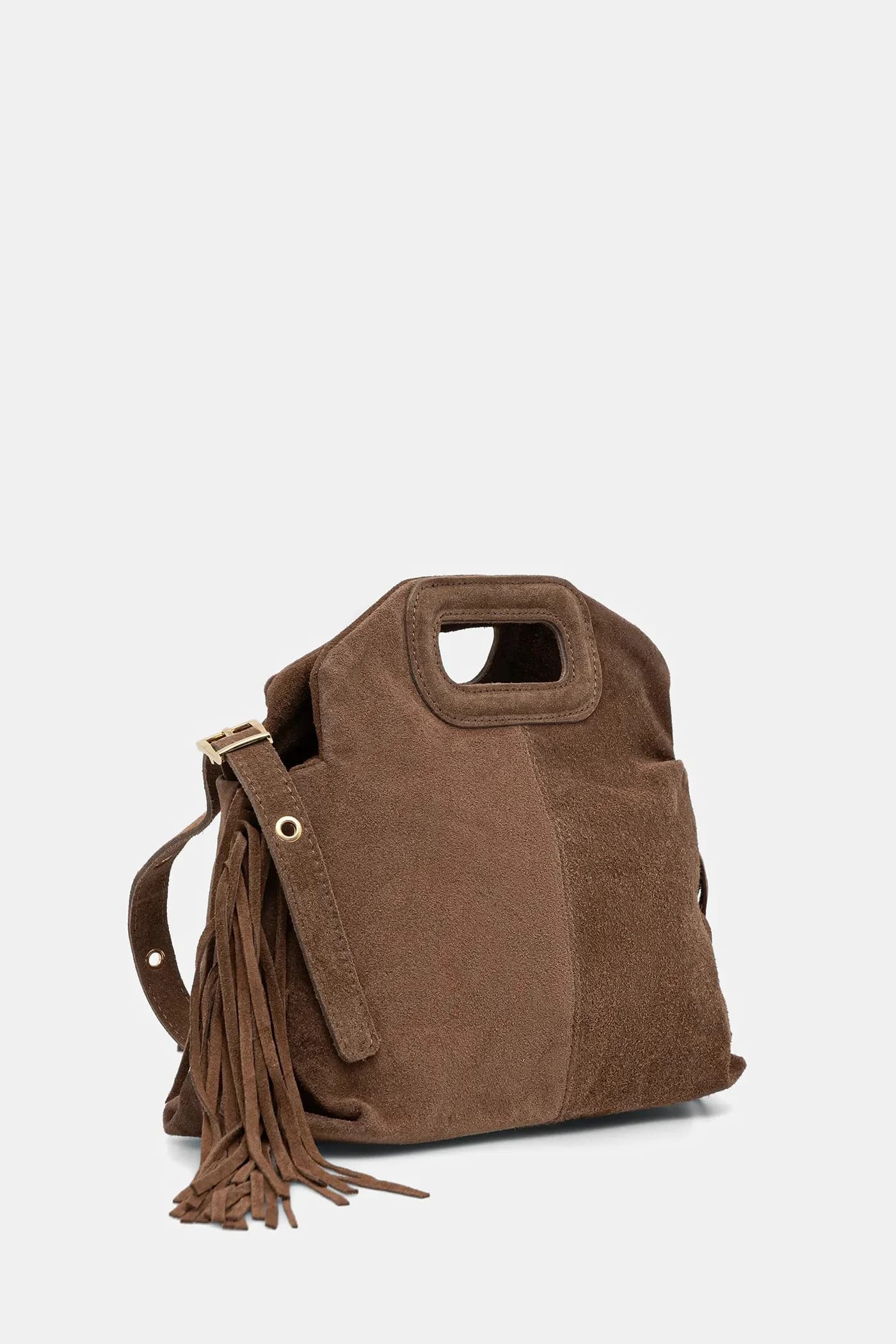 Замшевая сумочка - фото 2