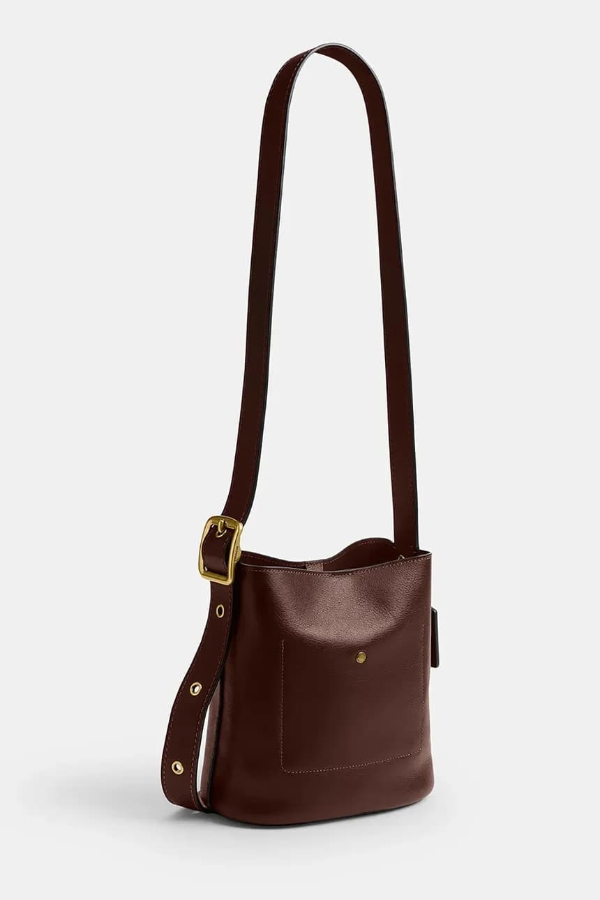 Кожаная сумка Bleecker Bucket Bag 21 - фото 4