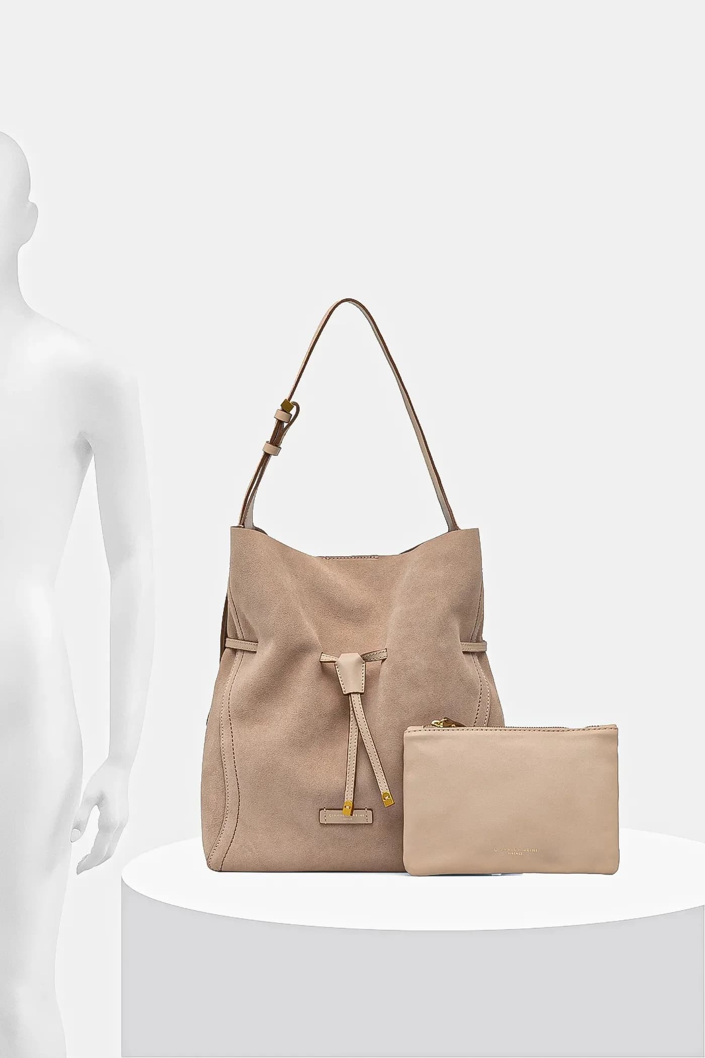 SIENNA замшевая сумочка - фото 6