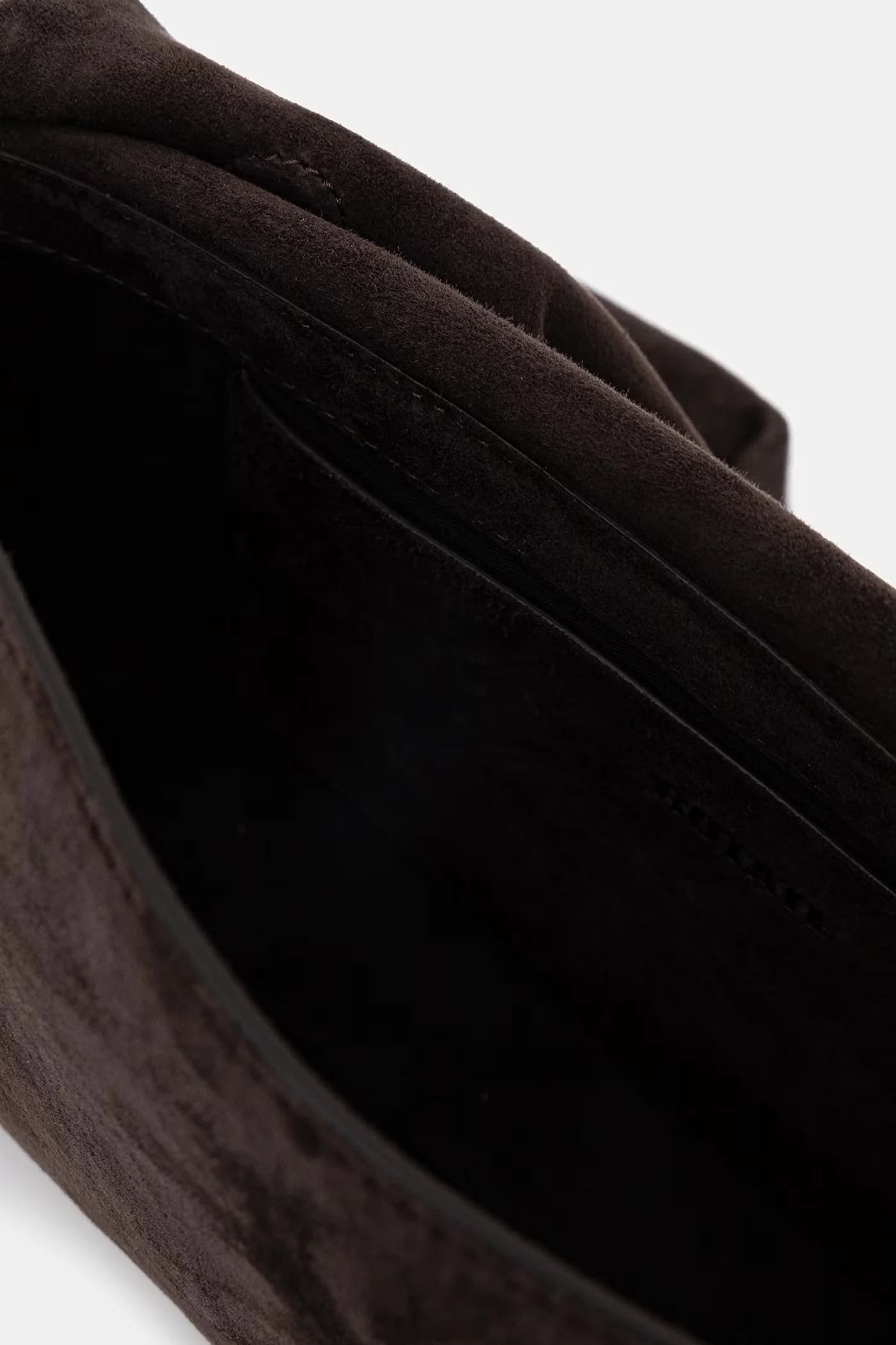 Замшевый клатч - фото 5