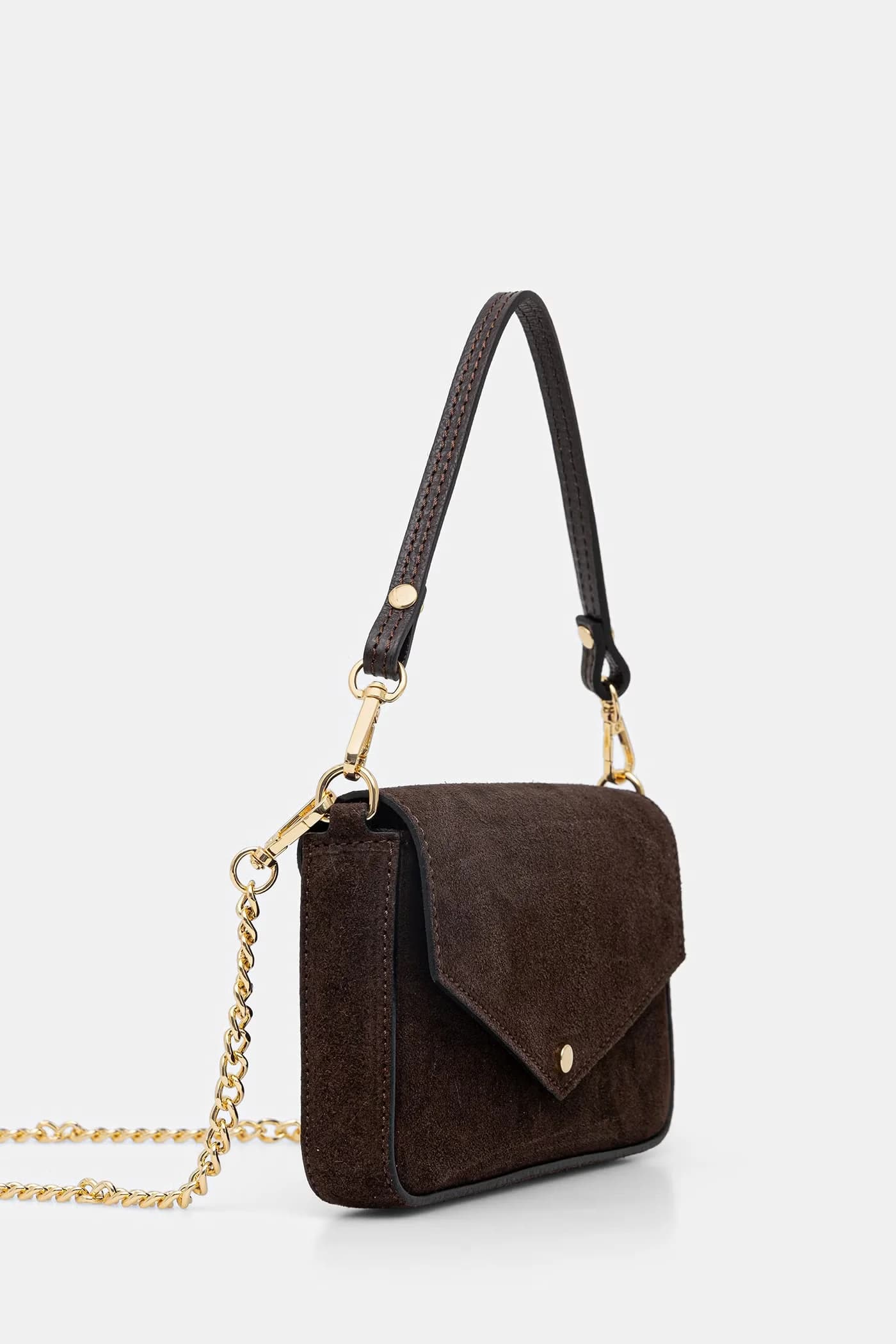 Замшевый клатч - фото 3