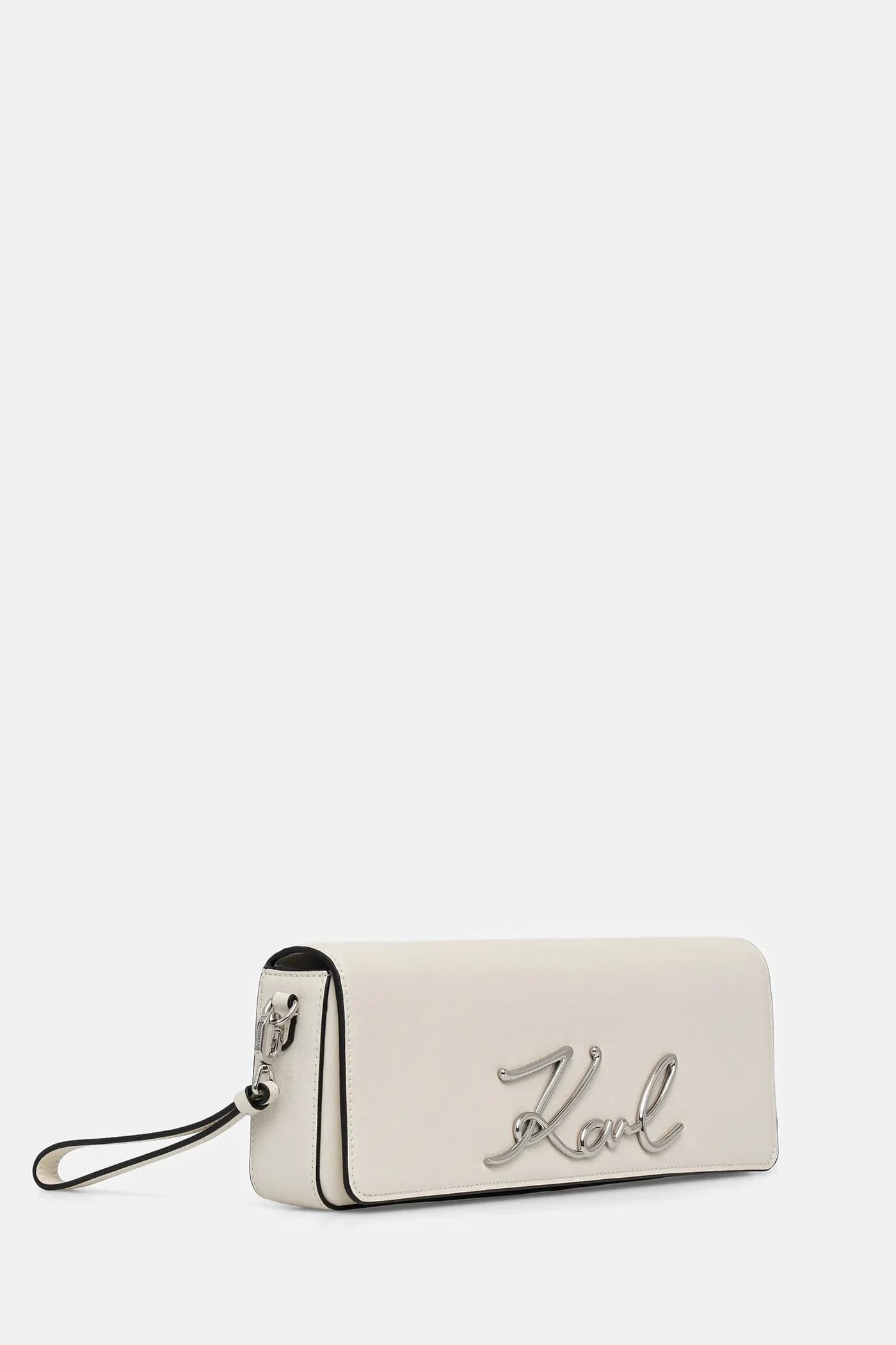 кожаный клатч K/SIGNATURE - фото 2