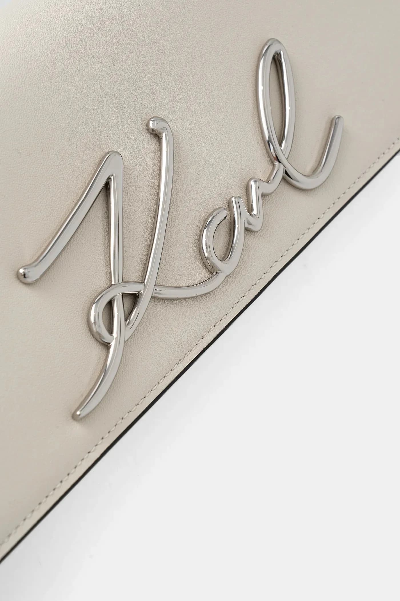 кожаный клатч K/SIGNATURE - фото 4