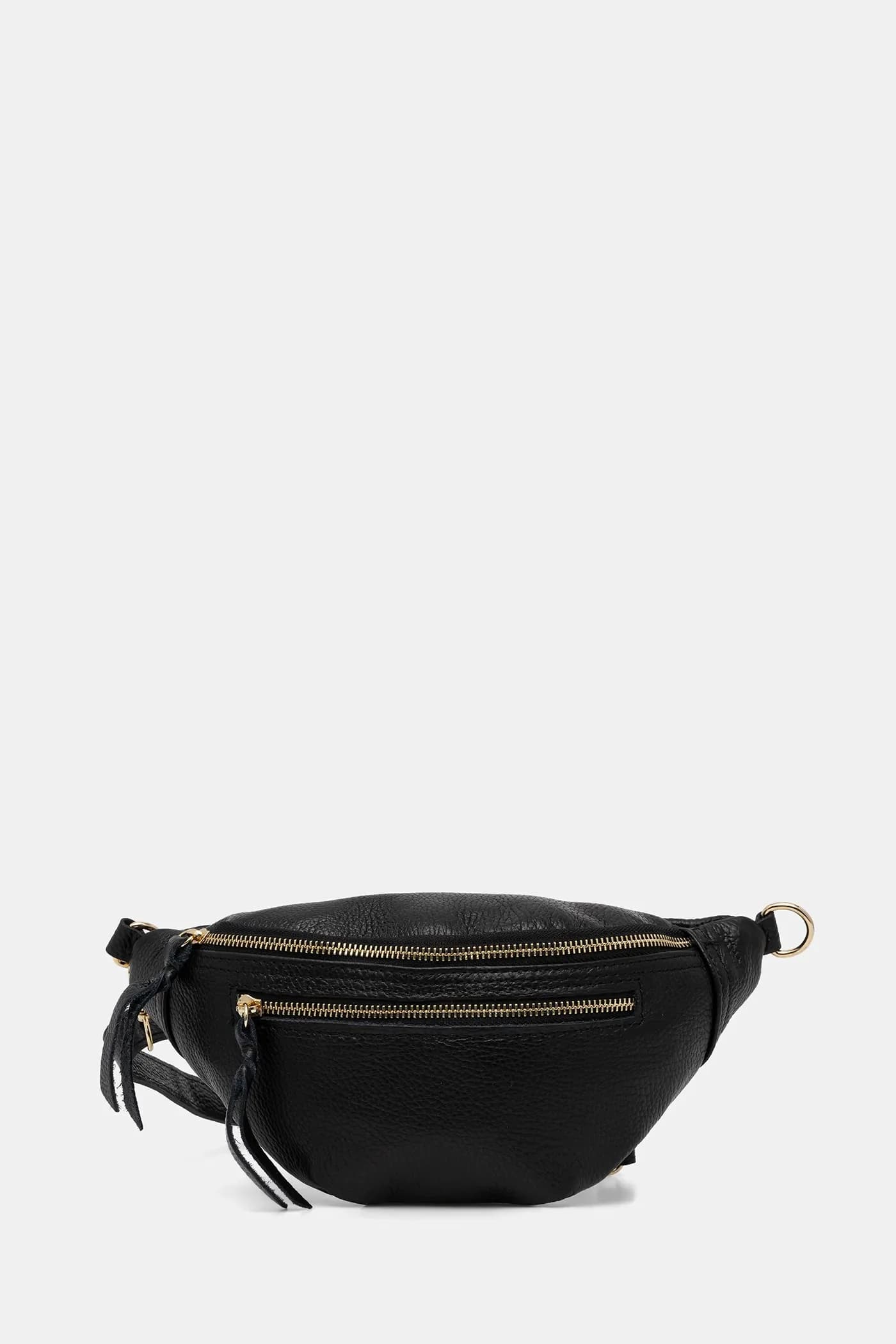 Кожаная поясная сумка Answear Lab