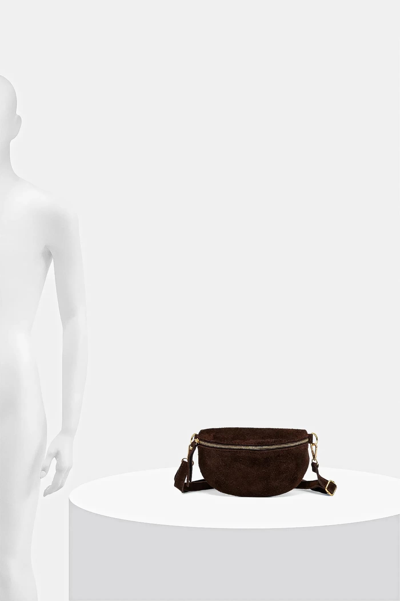 Замшевая поясная сумка Answear Lab - фото 5