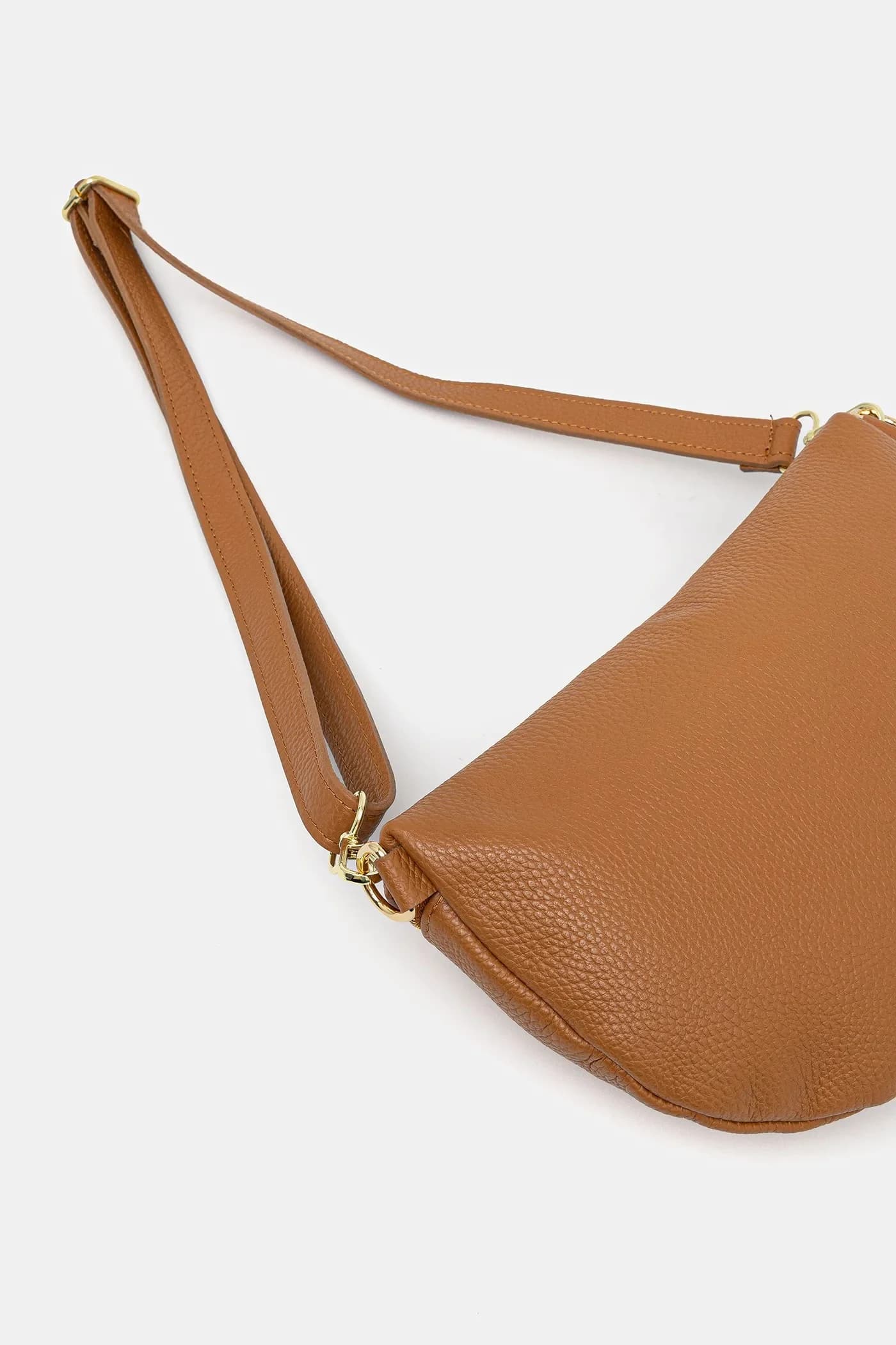 Кожаная поясная сумка - фото 4