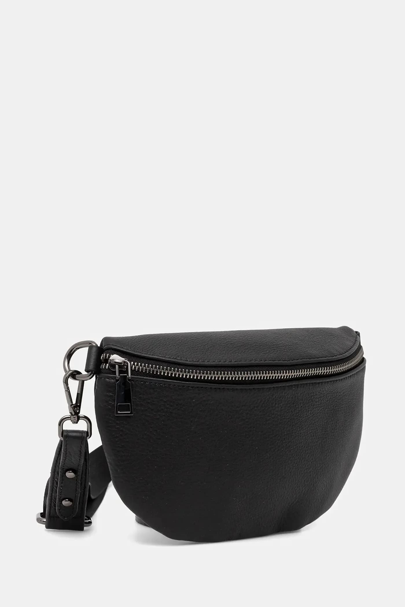 Кожаная поясная сумка - фото 2