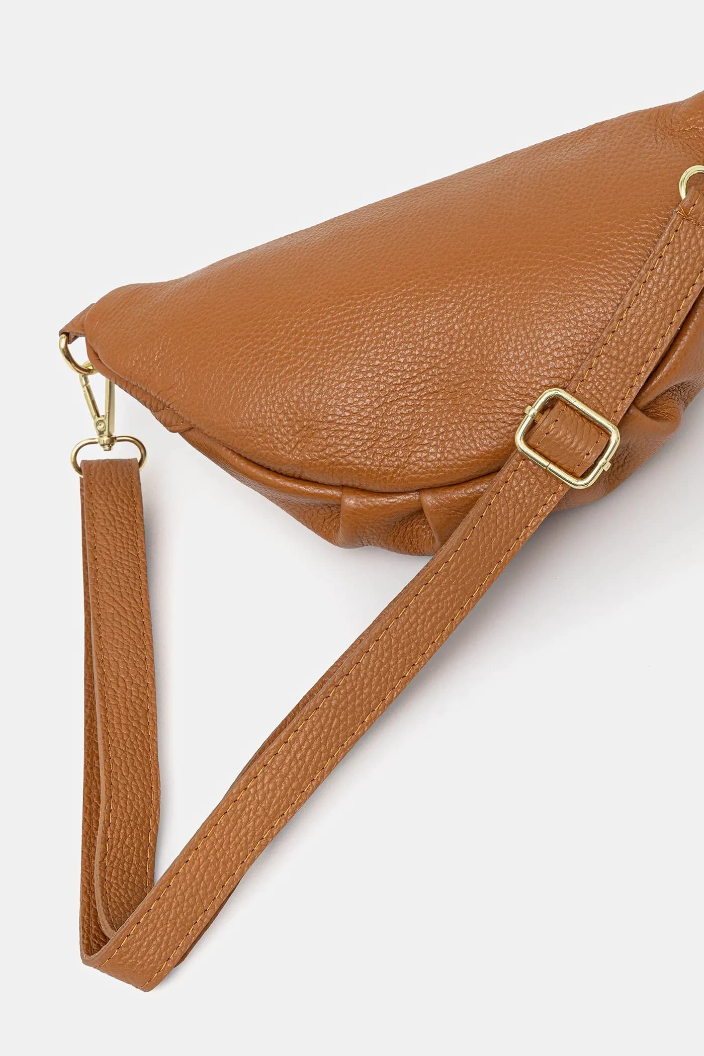 Кожаная поясная сумка - фото 4