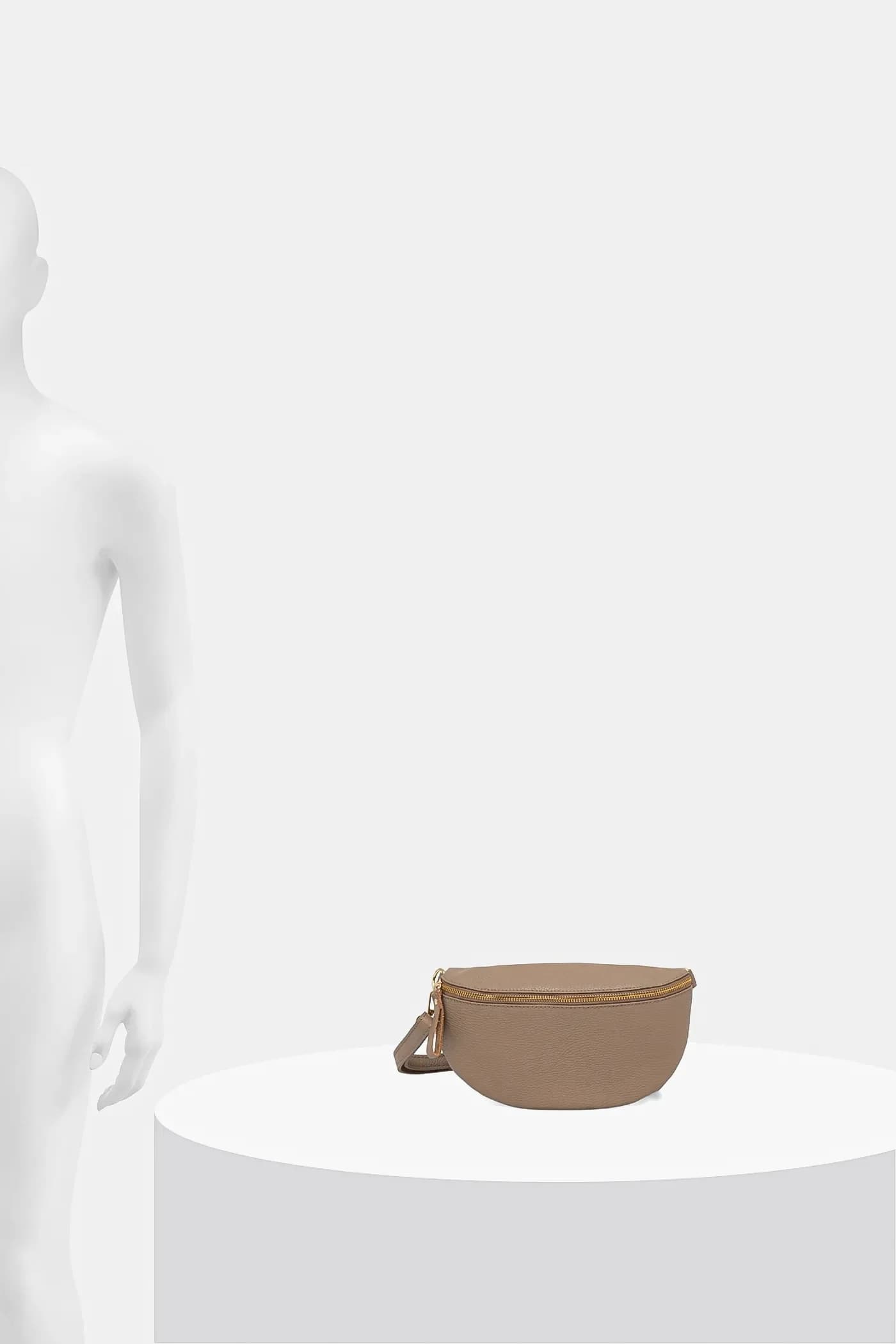 Кожаная поясная сумка - фото 6