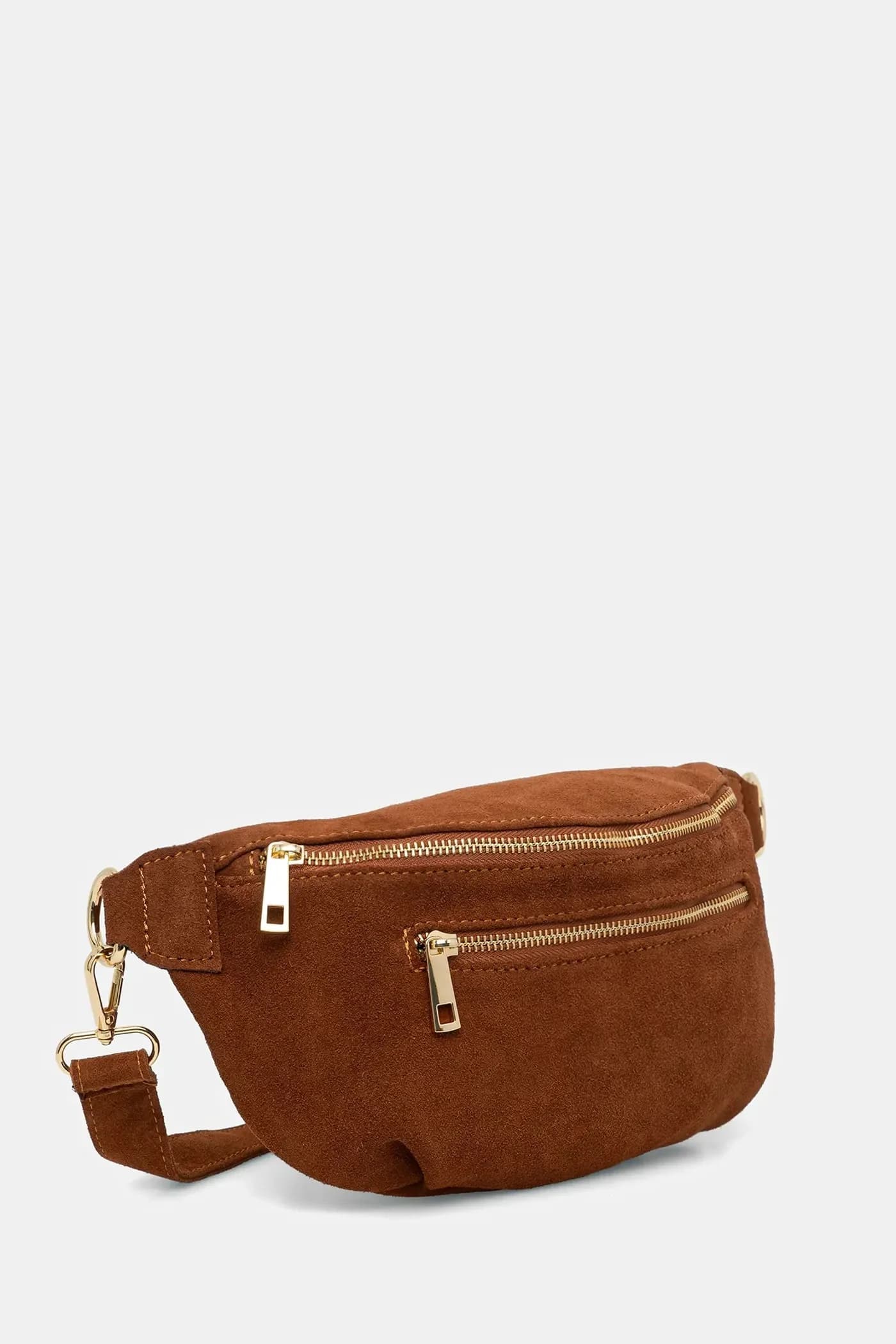 Замшевая поясная сумка - фото 2