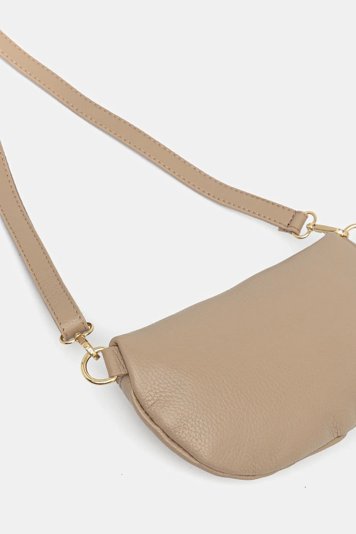 Кожаная поясная сумка - фото 4