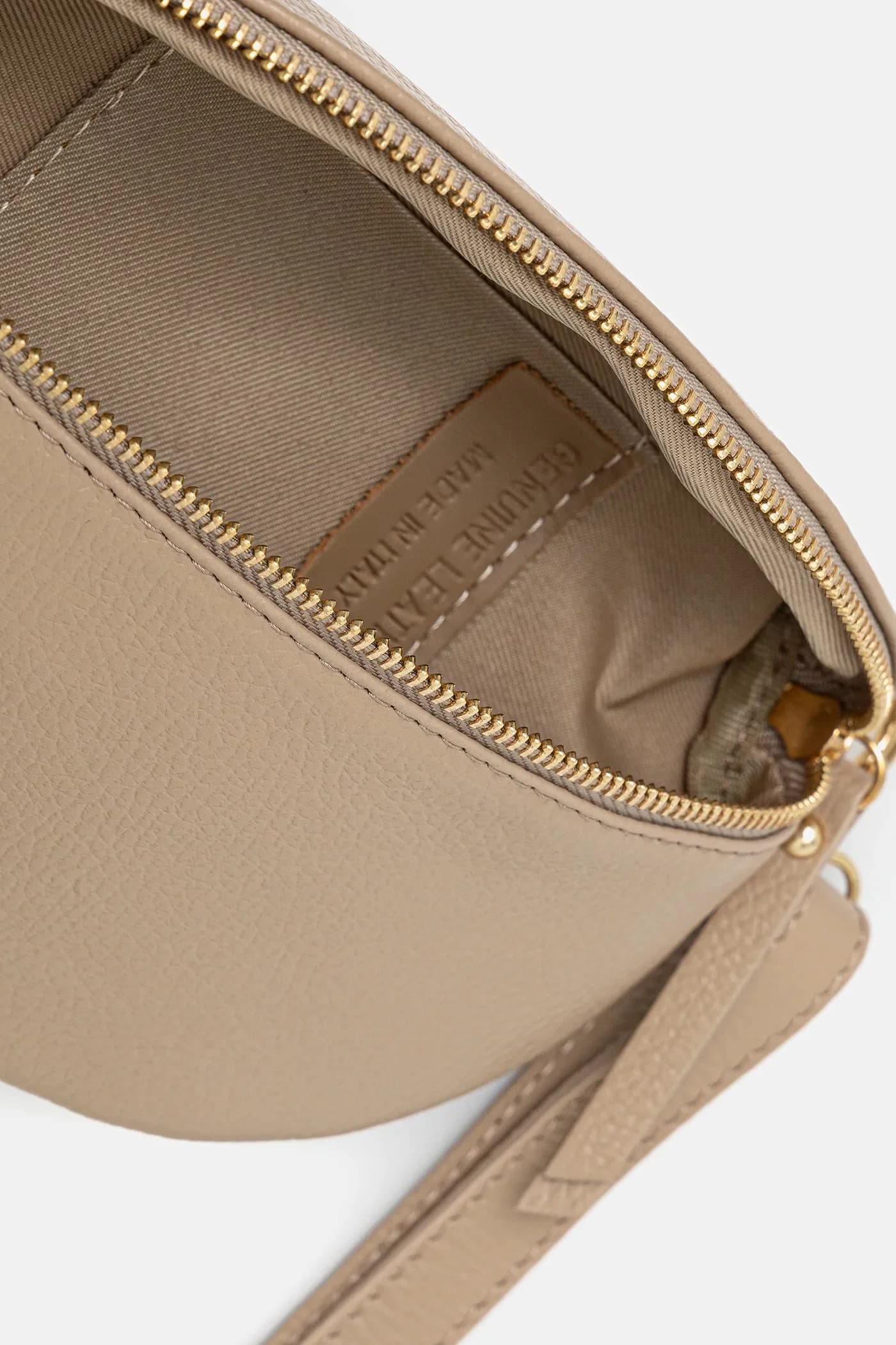 Кожаная поясная сумка - фото 5