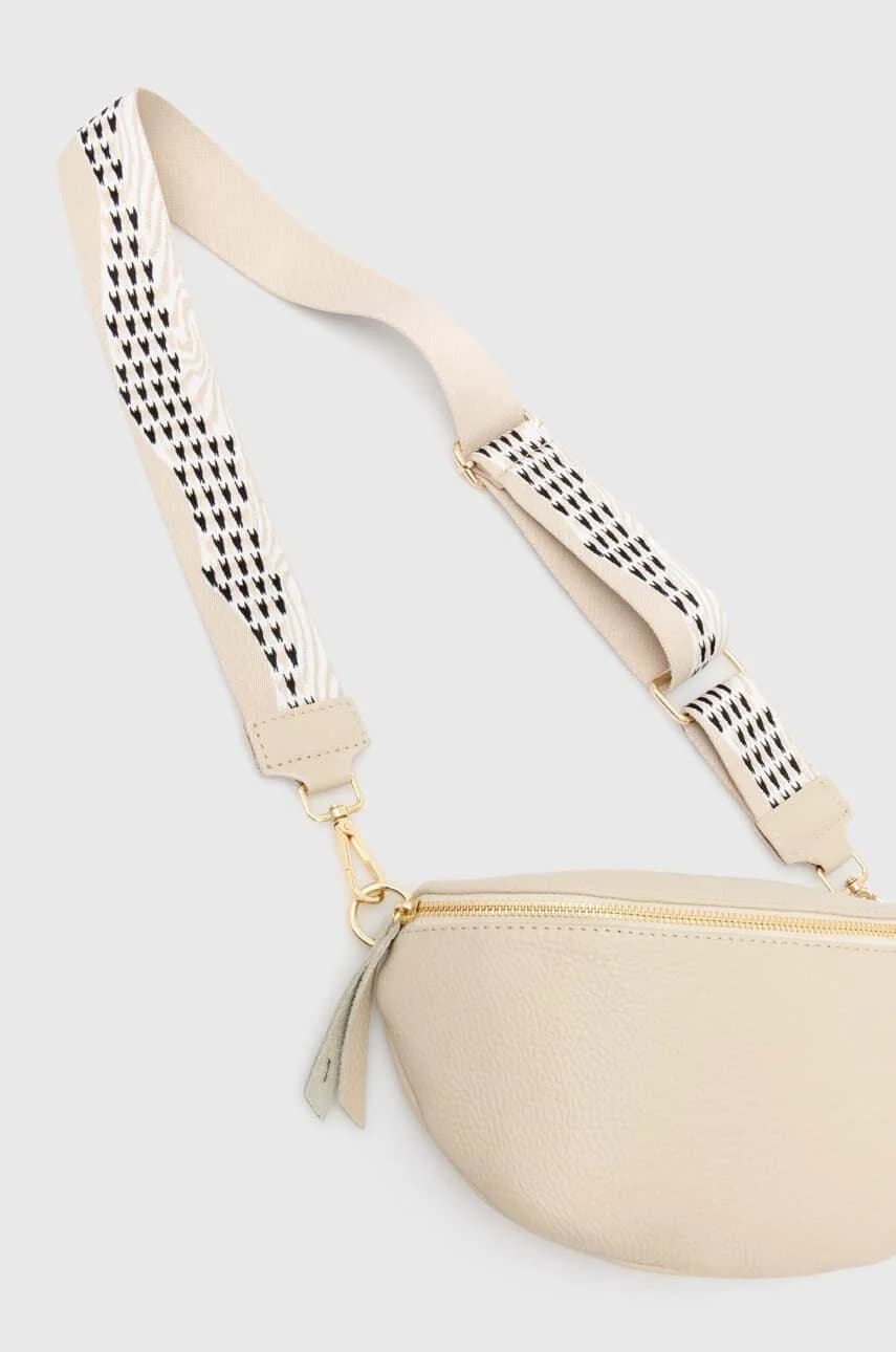 Кожаная поясная сумка - фото 4