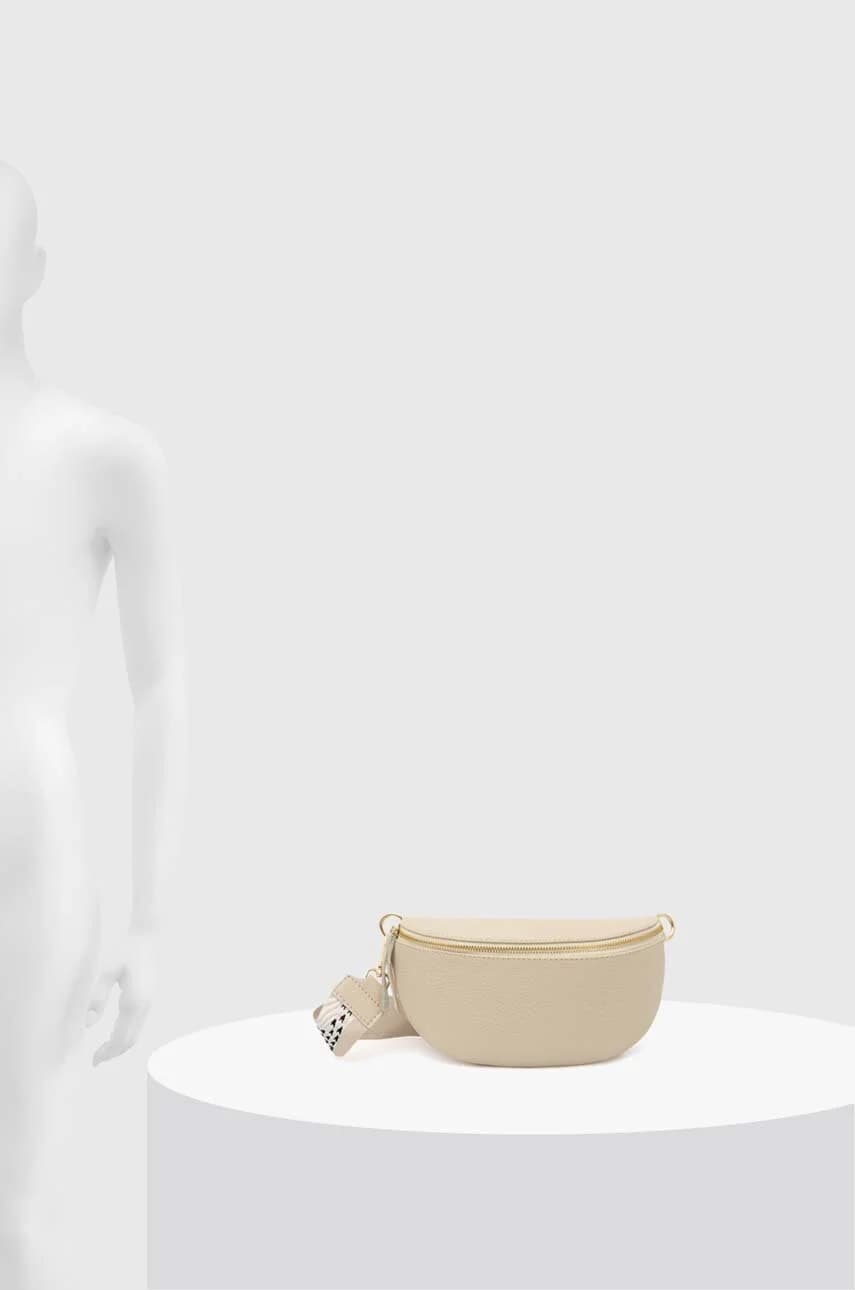 Кожаная поясная сумка - фото 7