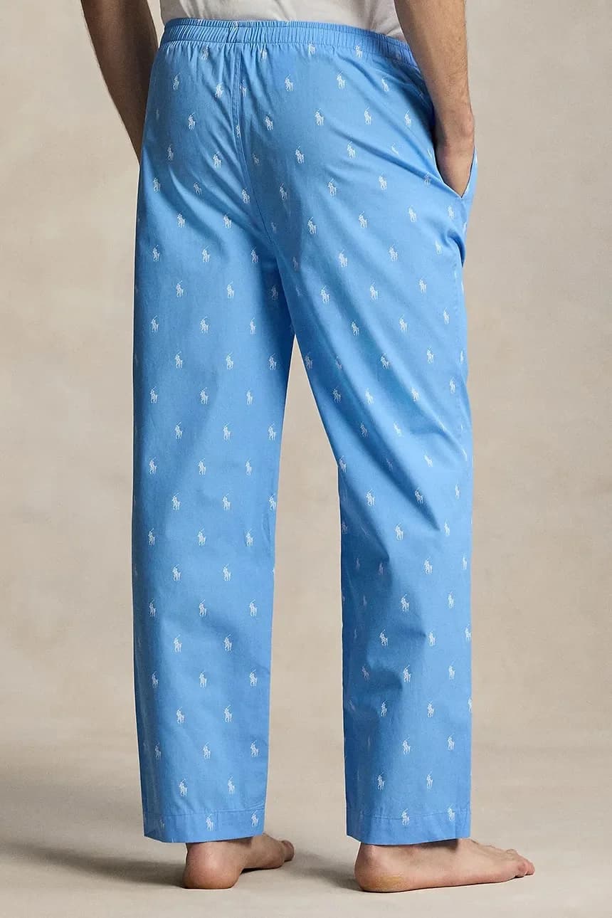 Хлопковые пижамные штаны - фото 2