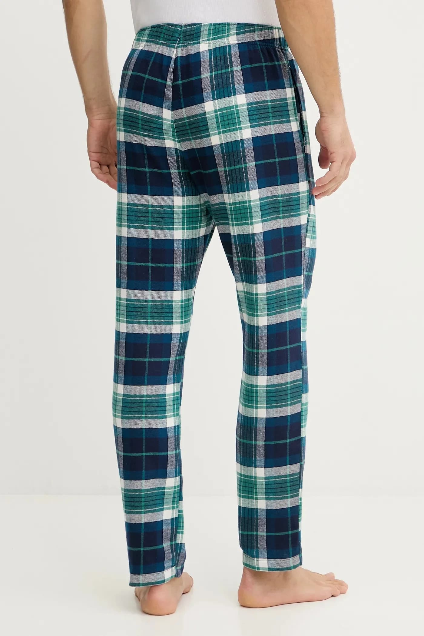 Хлопковые пижамные штаны - фото 3