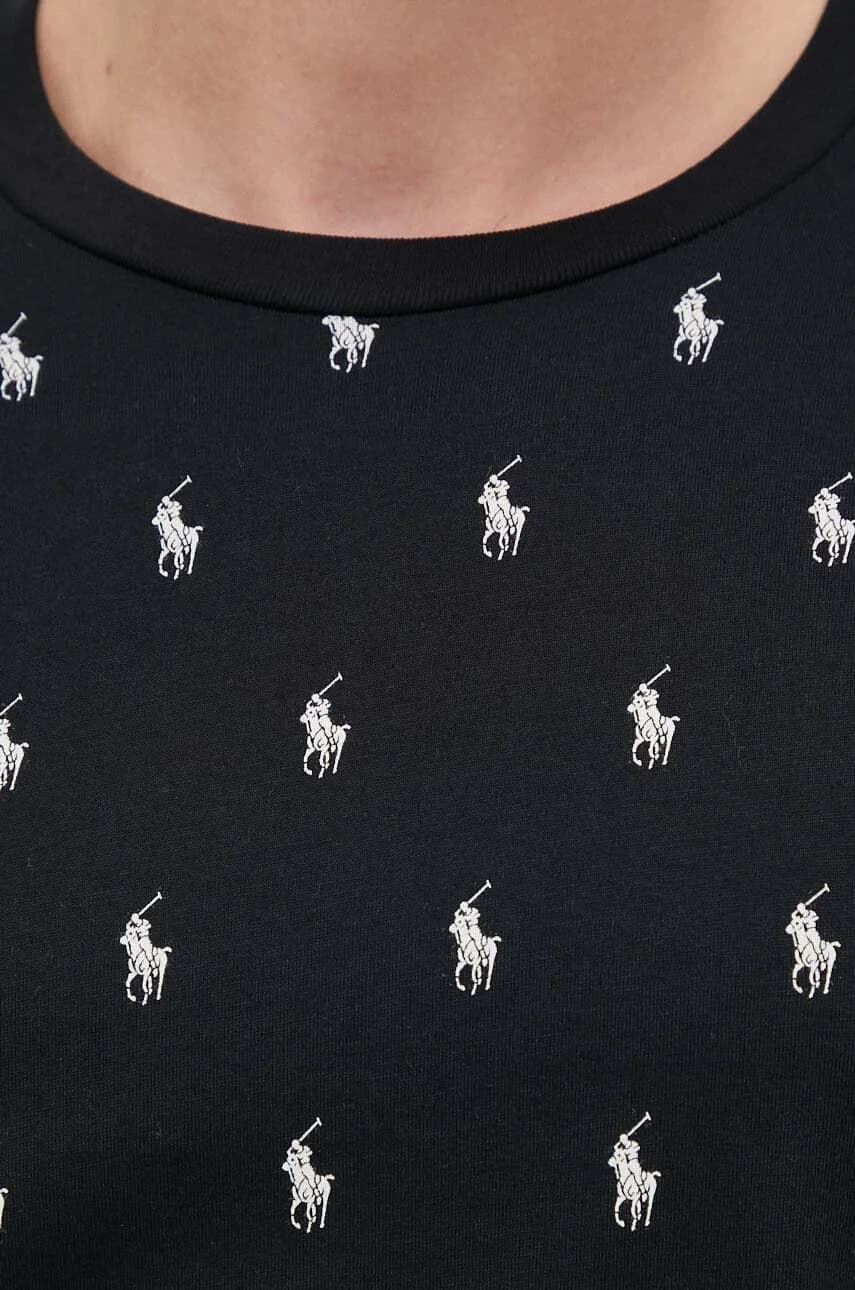 Хлопковая пижамная футболка - фото 5