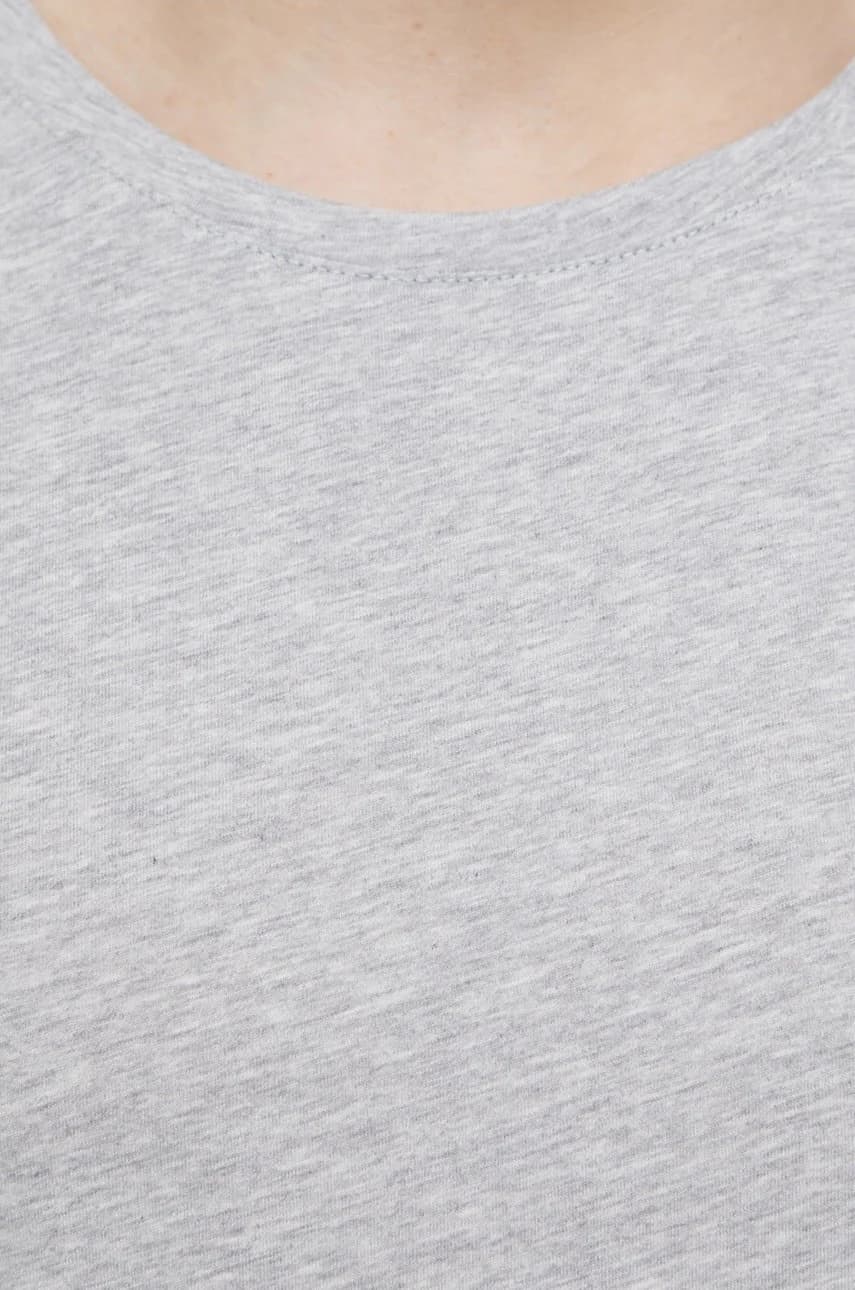 Хлопковая пижамная футболка - фото 5