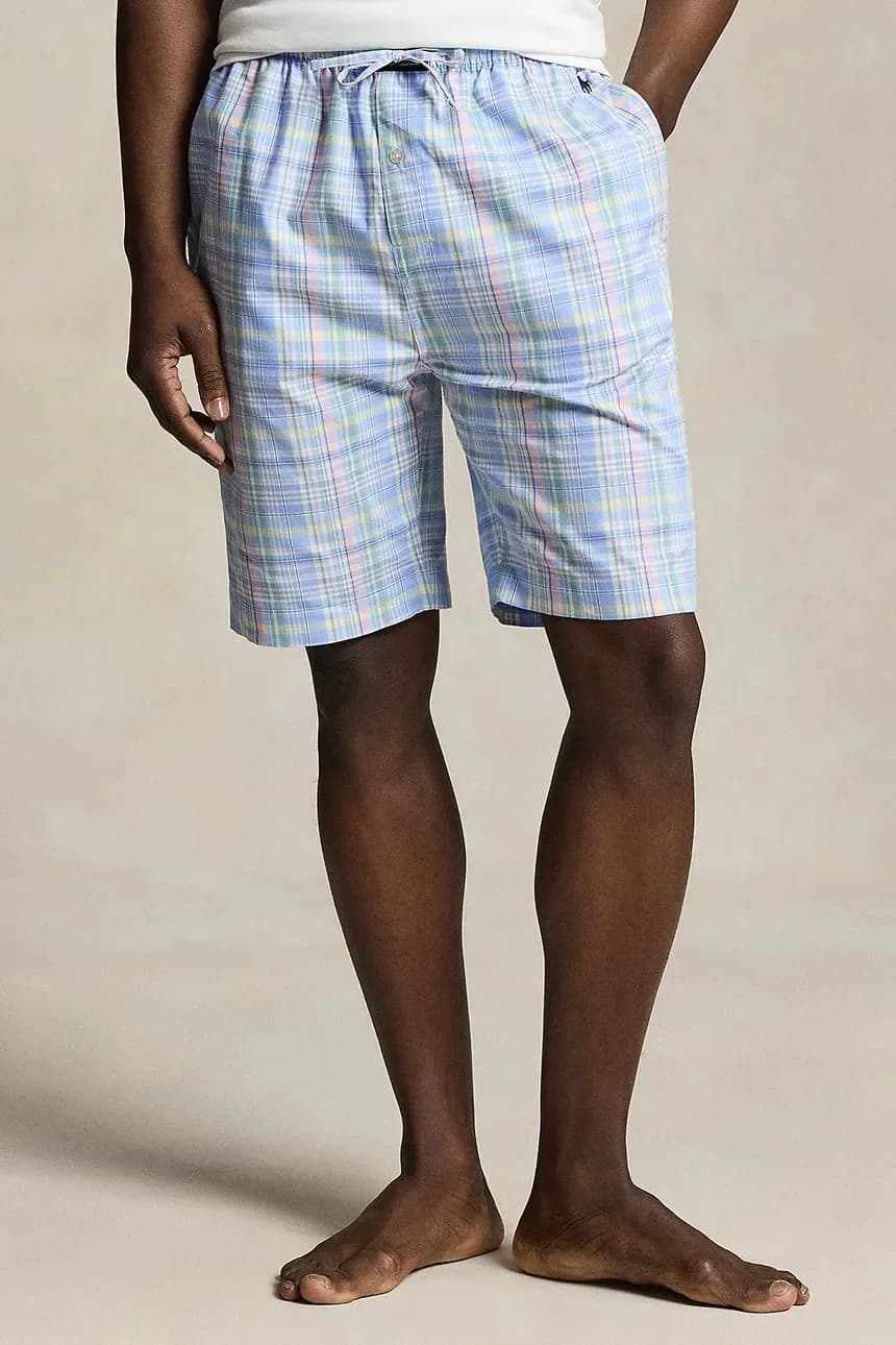 Хлопковые пижамные шорты