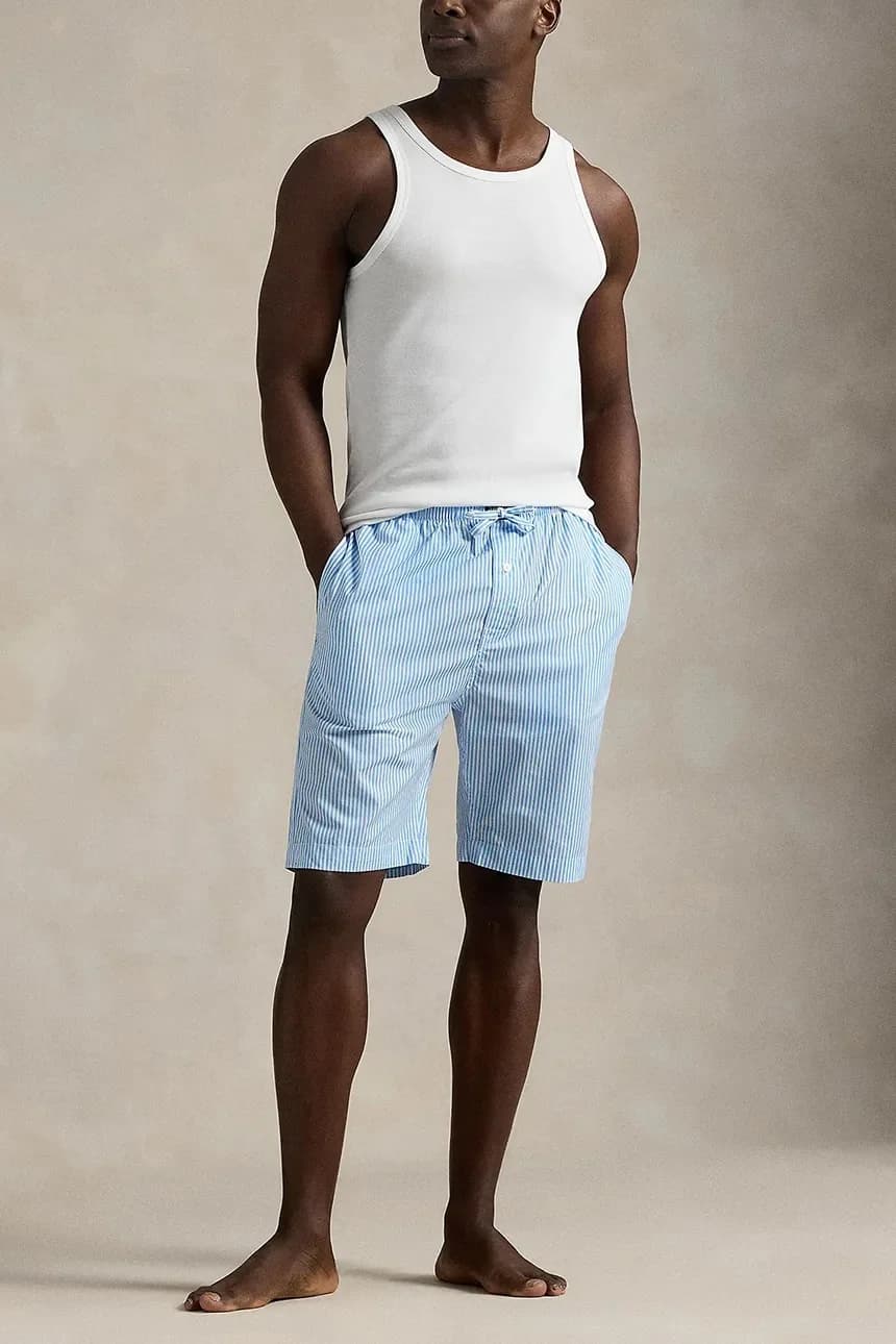 Хлопковые пижамные шорты - фото 3