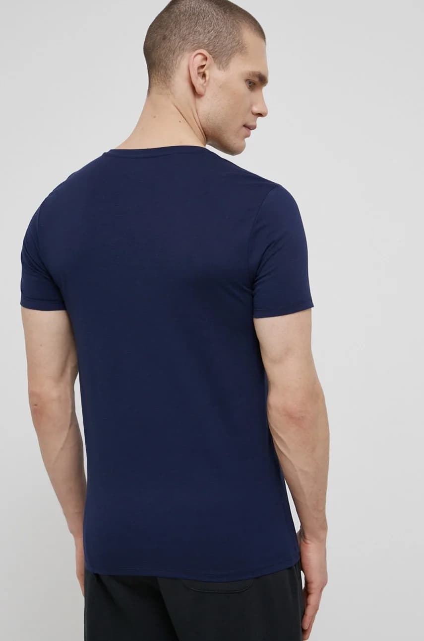 Хлопковая пижамная футболка - фото 3