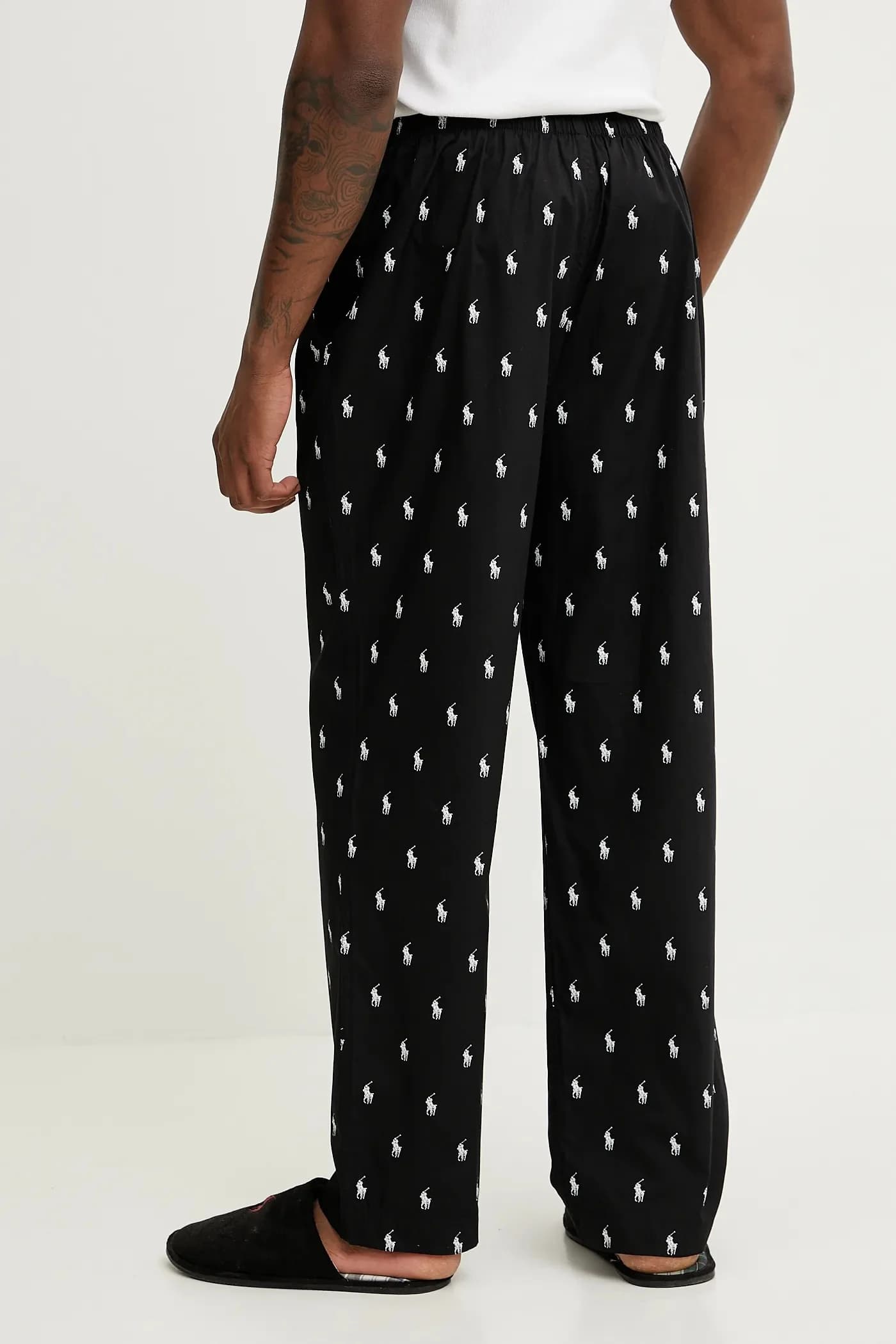 Хлопковые пижамные штаны - фото 3