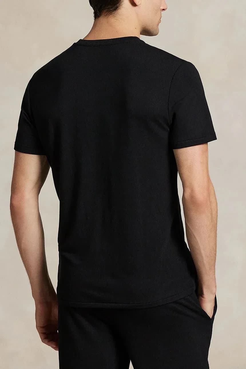 Хлопковая пижамная футболка - фото 2