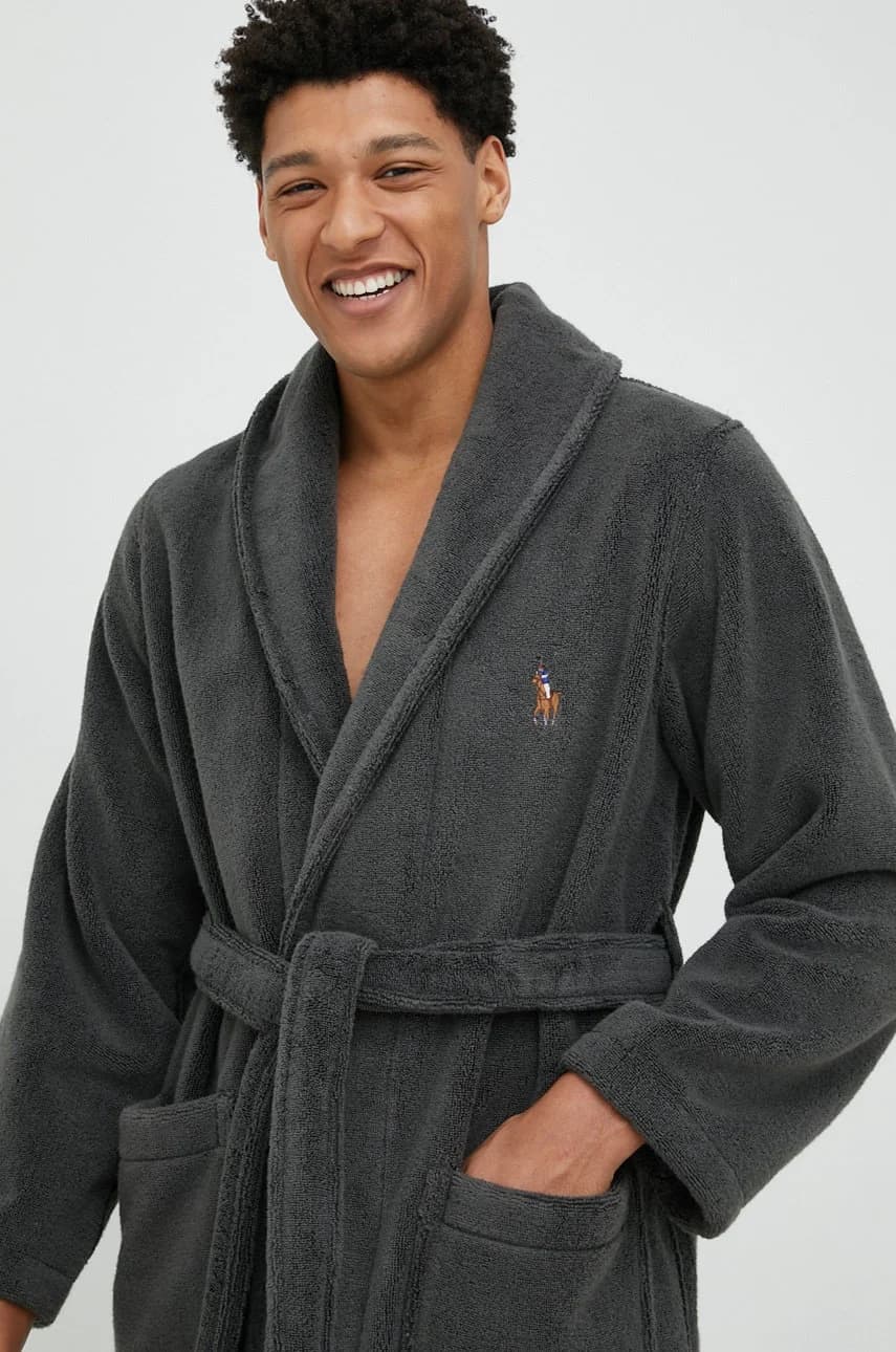 Хлопковый халат - фото 4