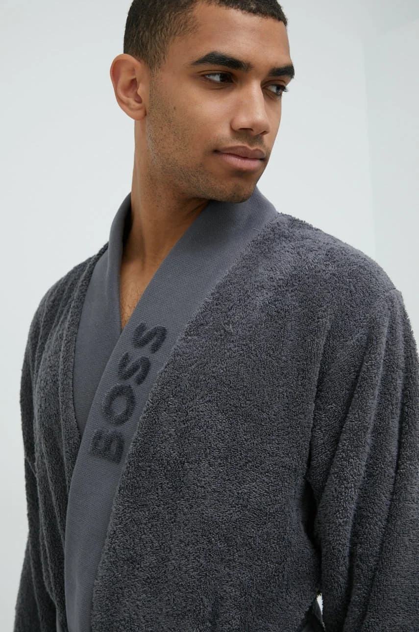 Хлопковый халат - фото 5