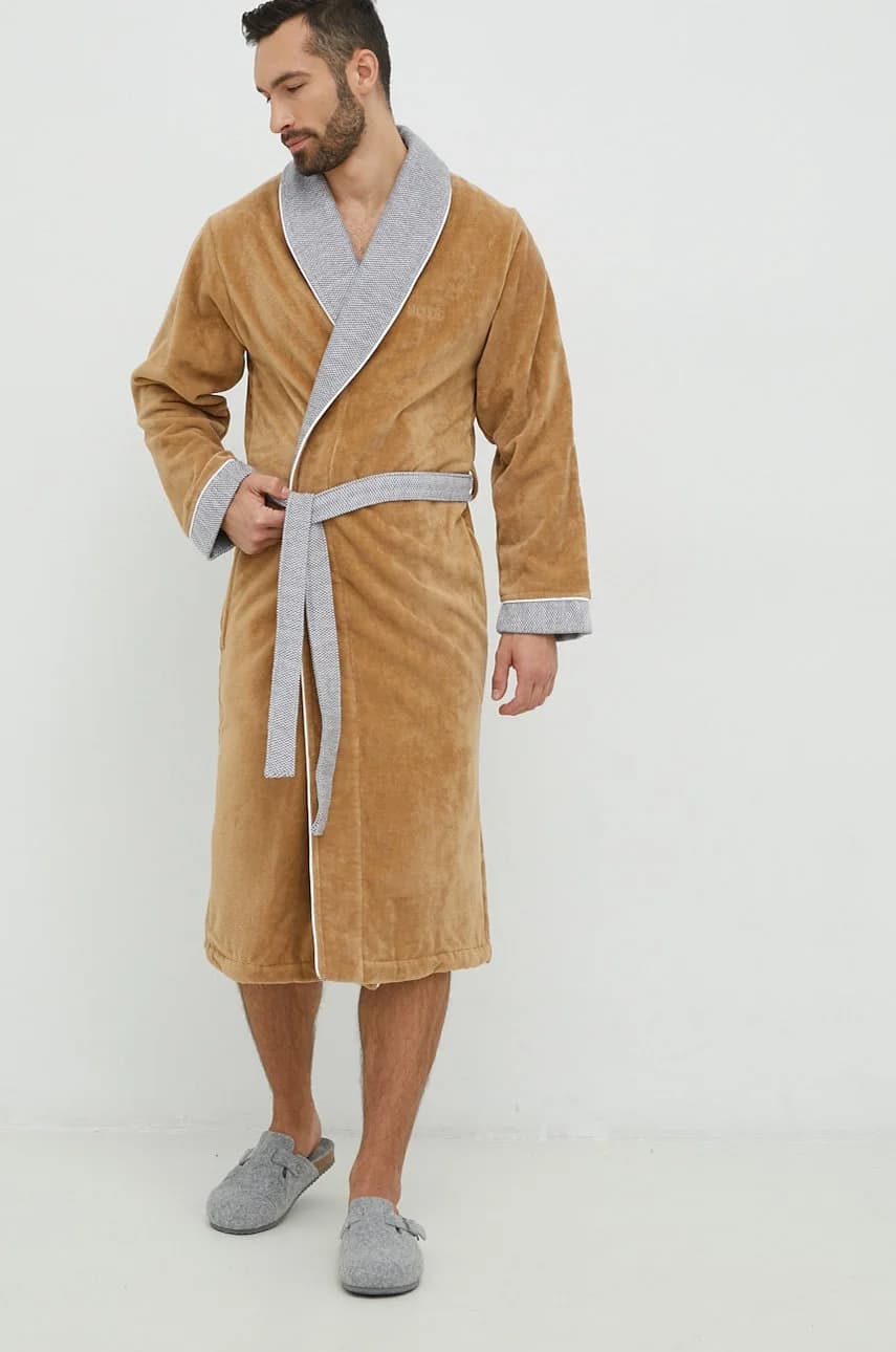 Хлопковый халат - фото 2