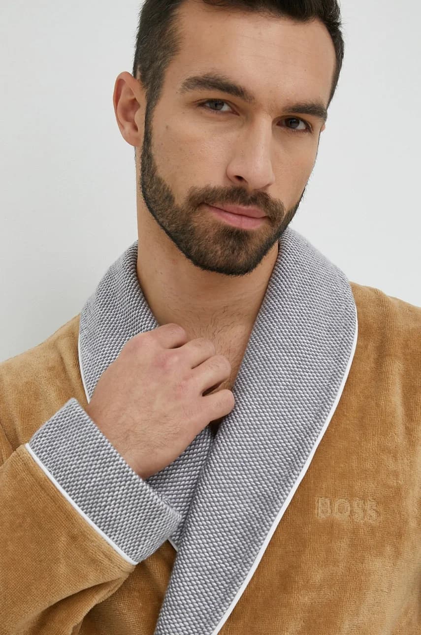 Хлопковый халат - фото 4