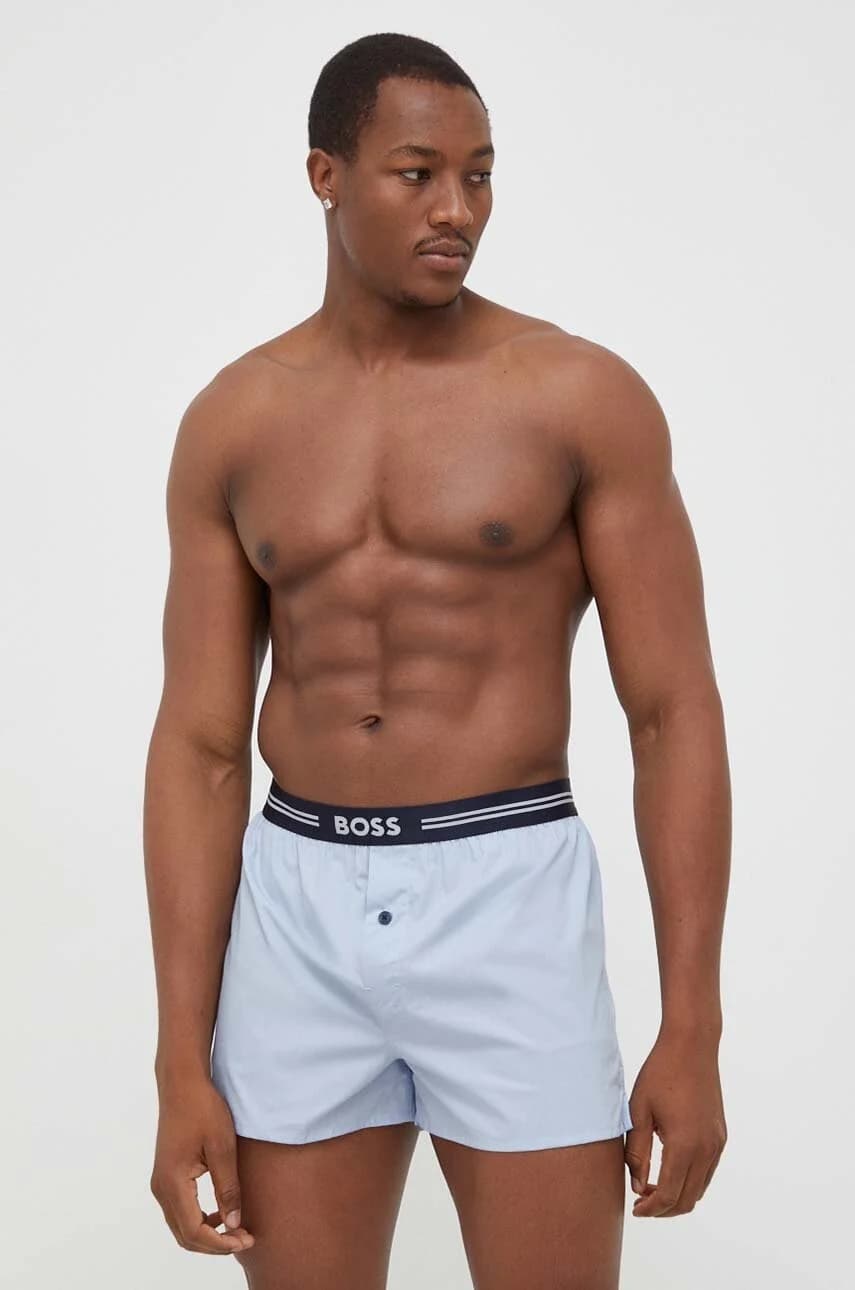 Комплект из 3 хлопковых боксеров 3P Woven Boxer - фото 2