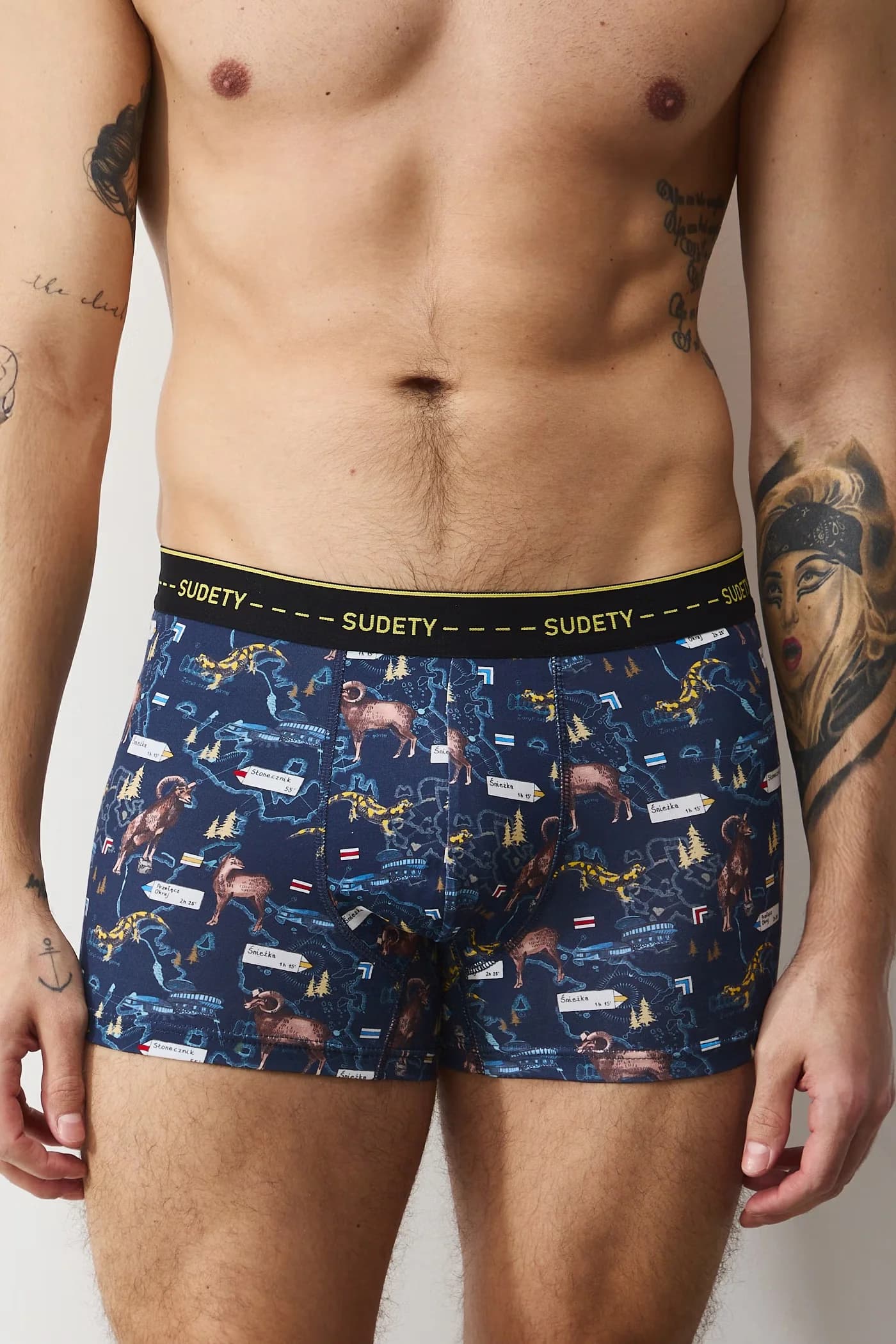 Комплект из трех хлопковых боксеров - фото 11