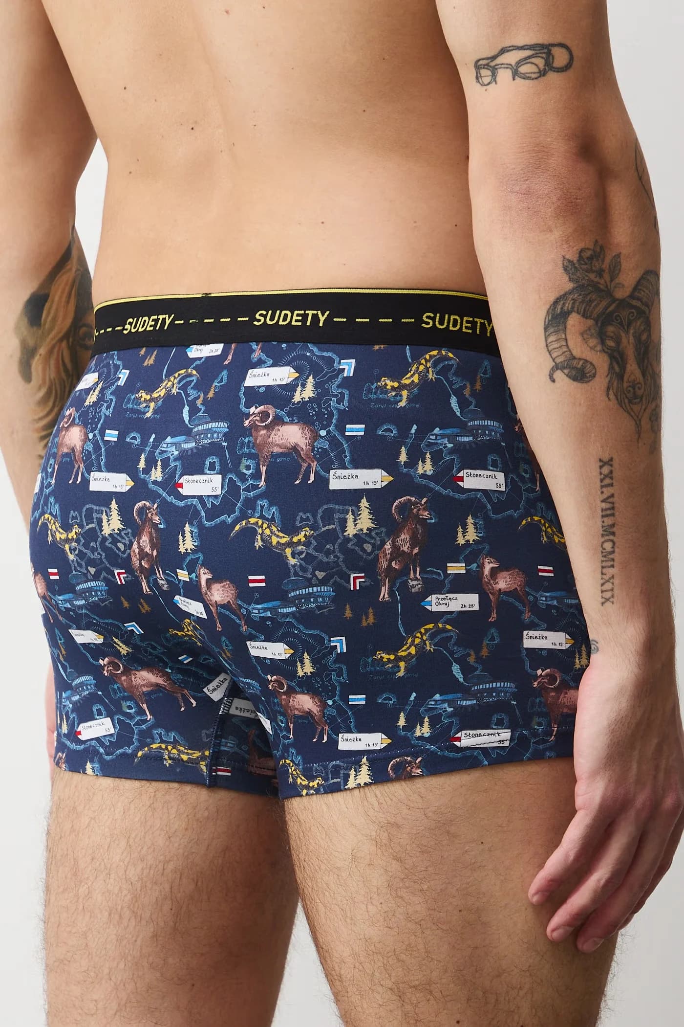 Комплект из трех хлопковых боксеров - фото 14