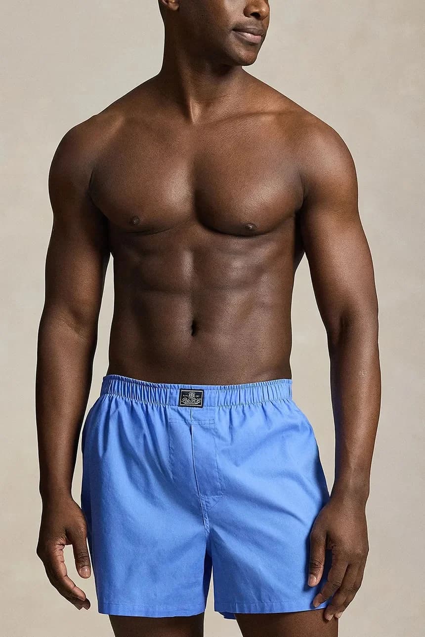 Комплект из трех хлопковых боксеров - фото 2