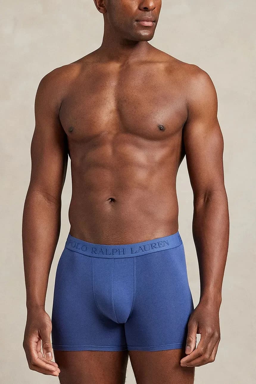 Комплект из трех хлопковых боксеров - фото 6