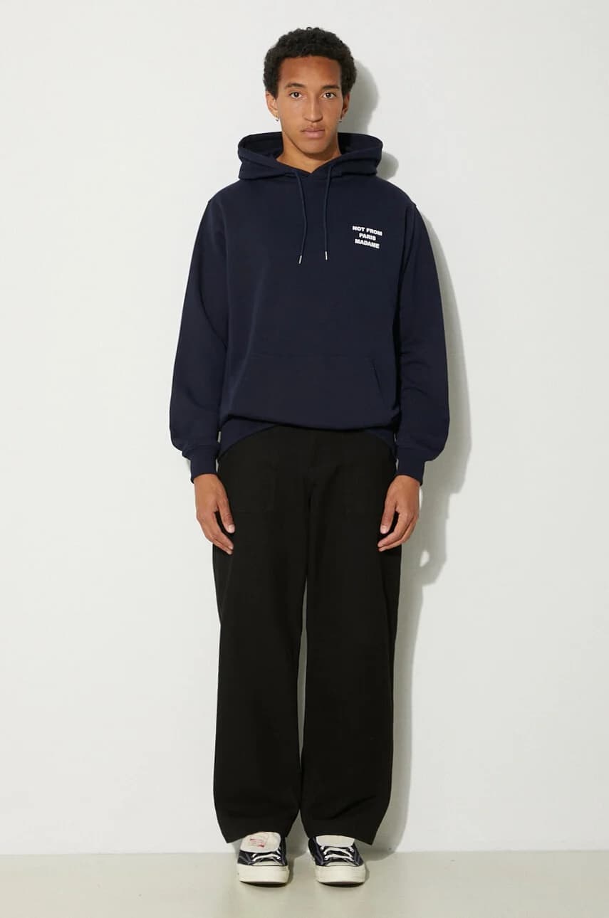 Хлопковая толстовка Le Hoodie со слоганом - фото 3