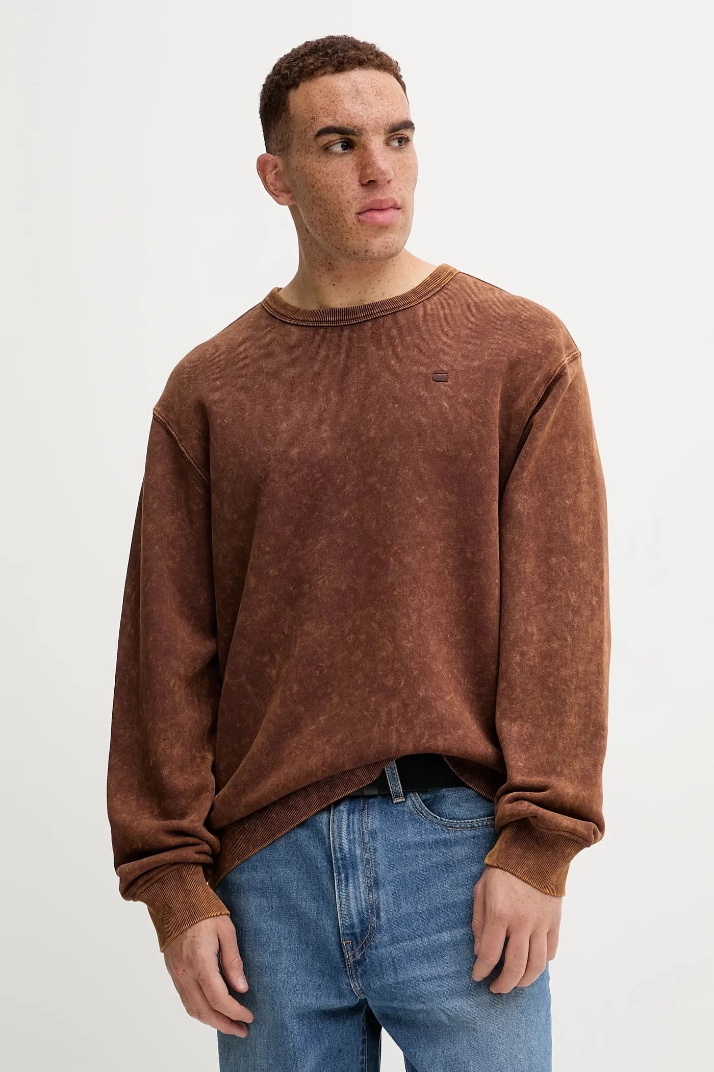 Стираная толстовка