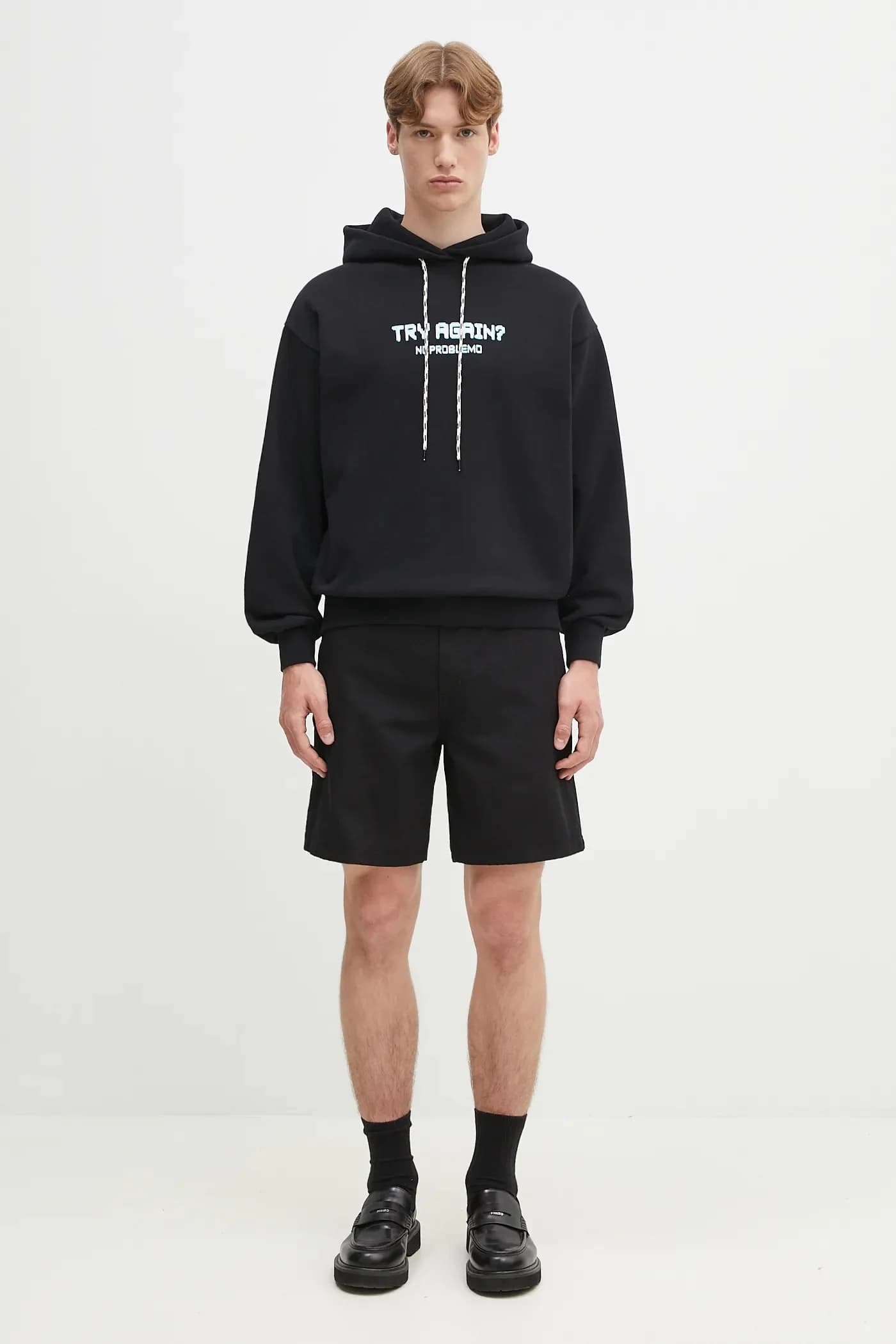 Хлопковая толстовка Try Again Hoodie - фото 5