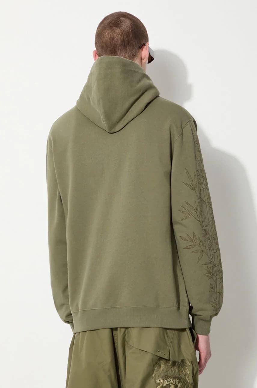 Хлопковая толстовка Dragon Bamboo Hooded Sweat - фото 3