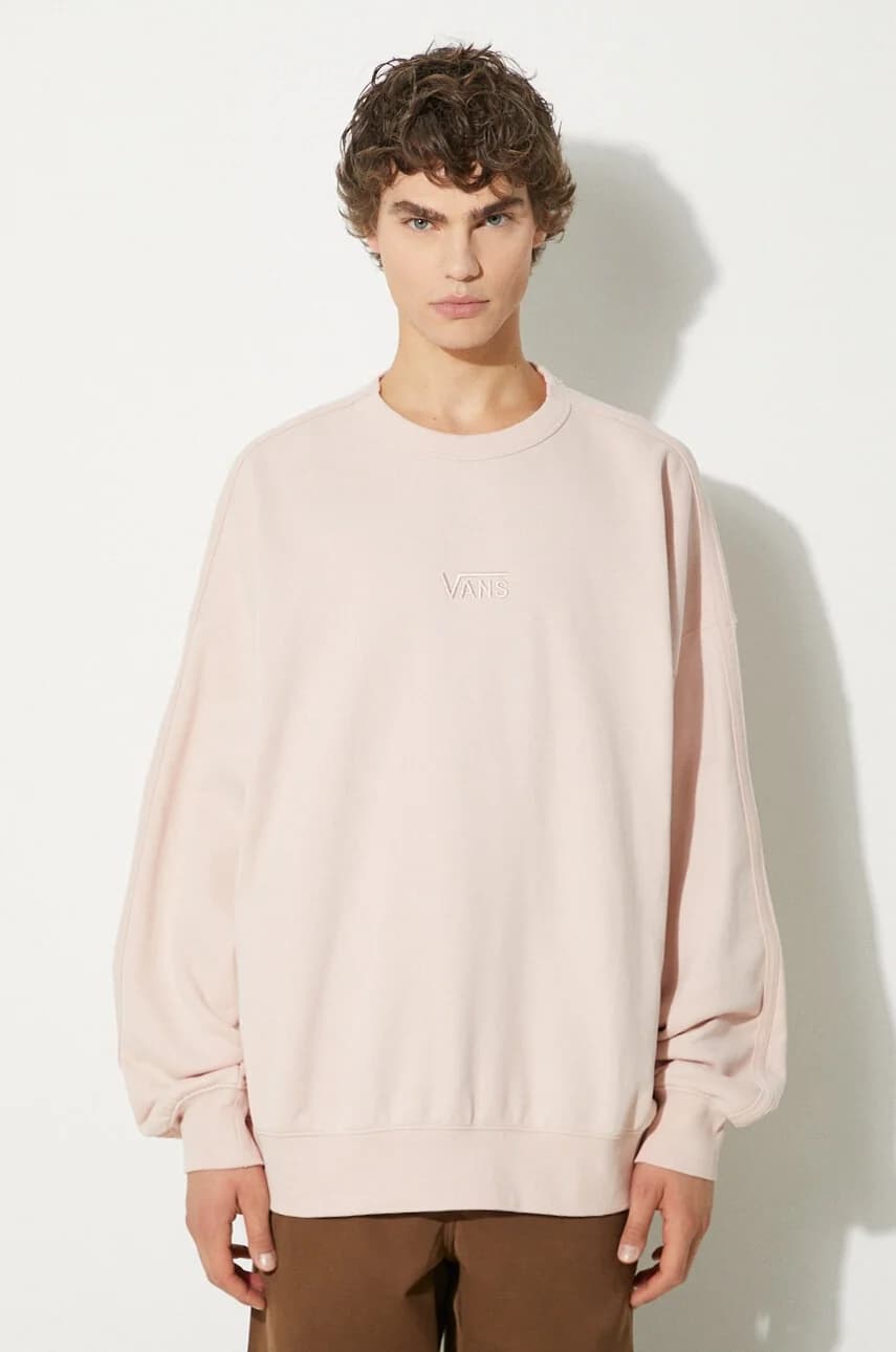 Хлопковая толстовка Premium Classics LX Crew Fleece